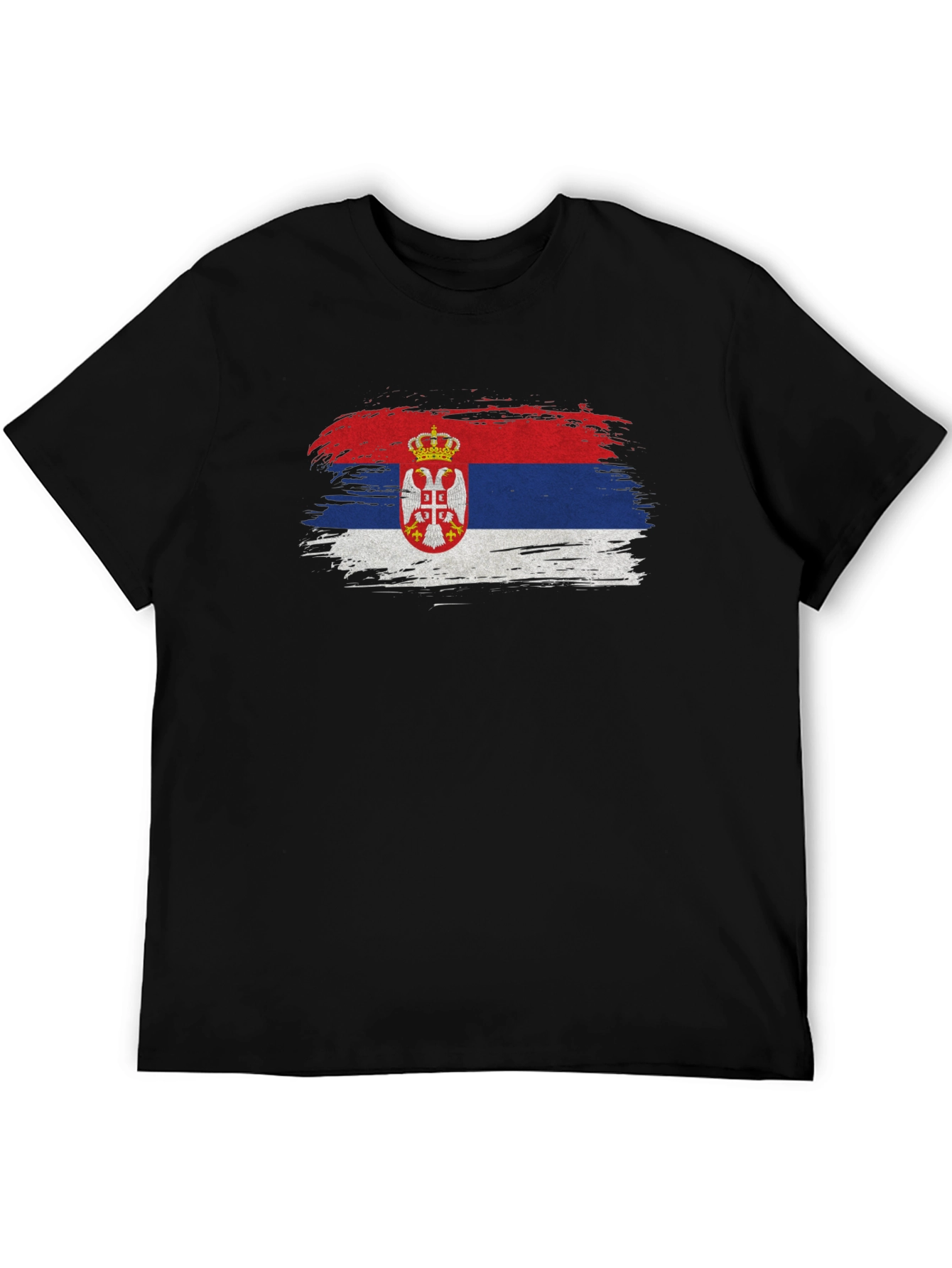 Serbian Flag Graphic Tee