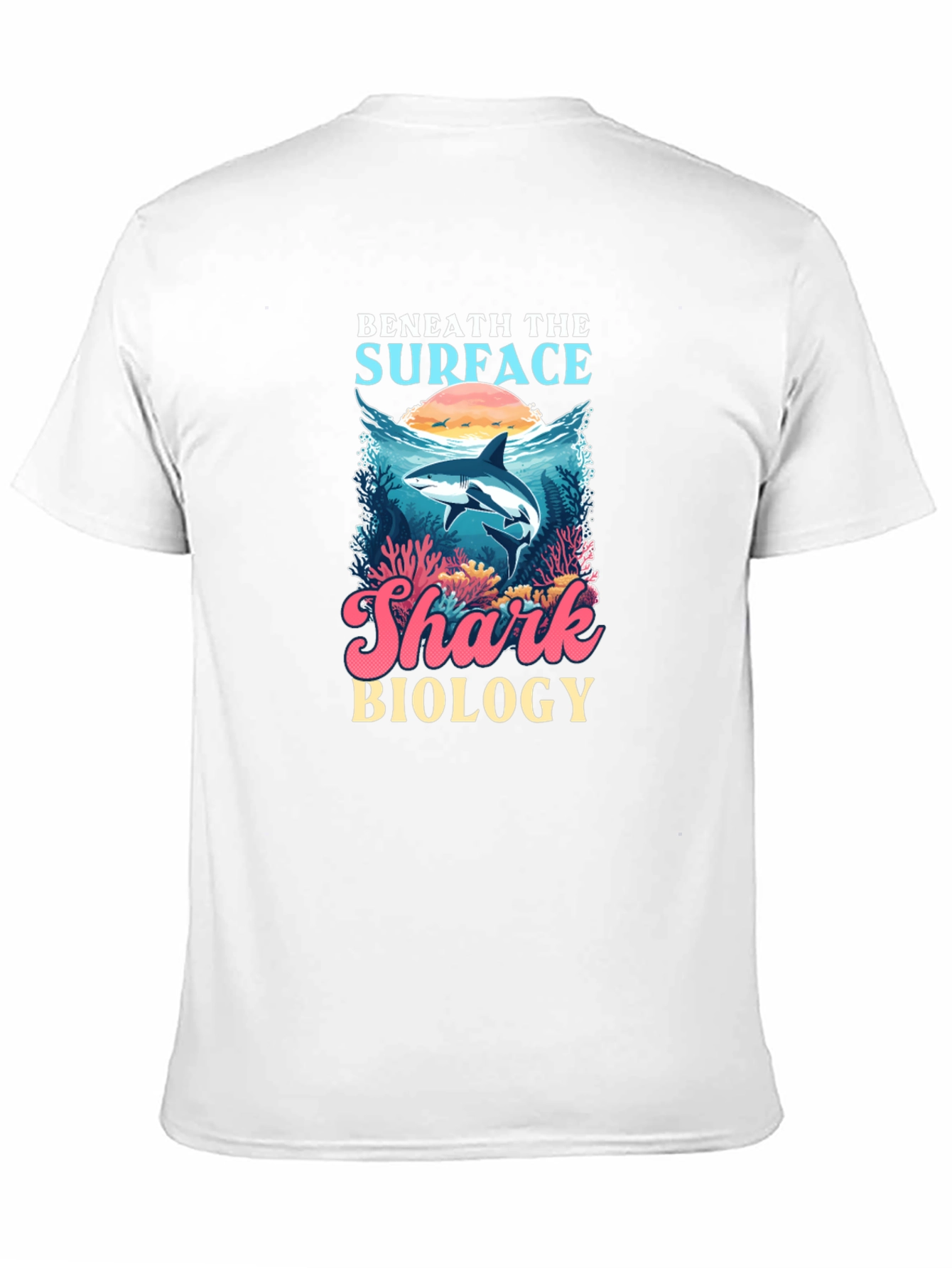 Beneath The Surface Shark Biology T-Shirt