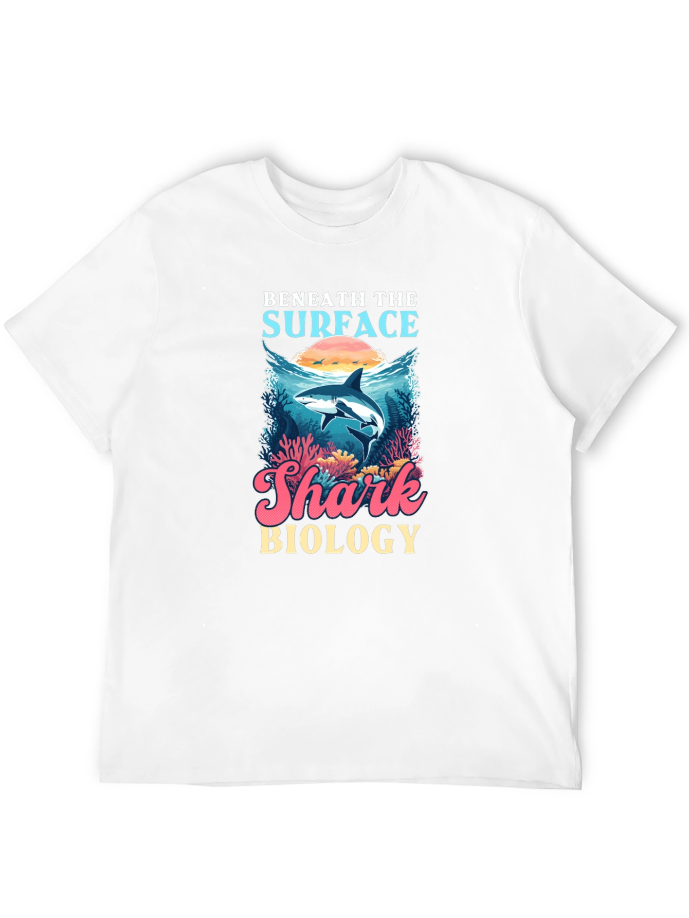 Beneath The Surface Shark Biology T-Shirt