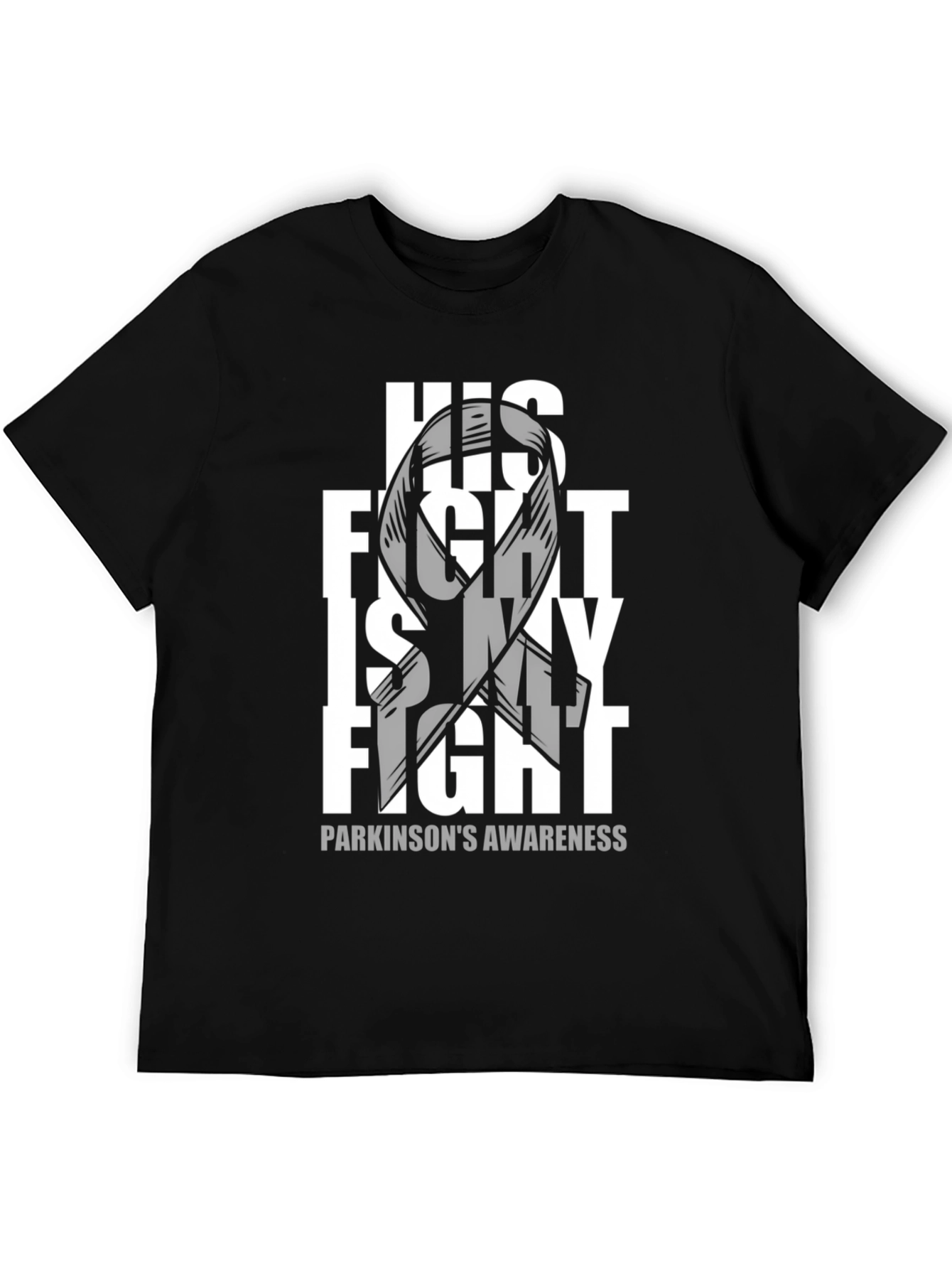 Parkinsons Awareness T-Shirt - His Fight is My Fight