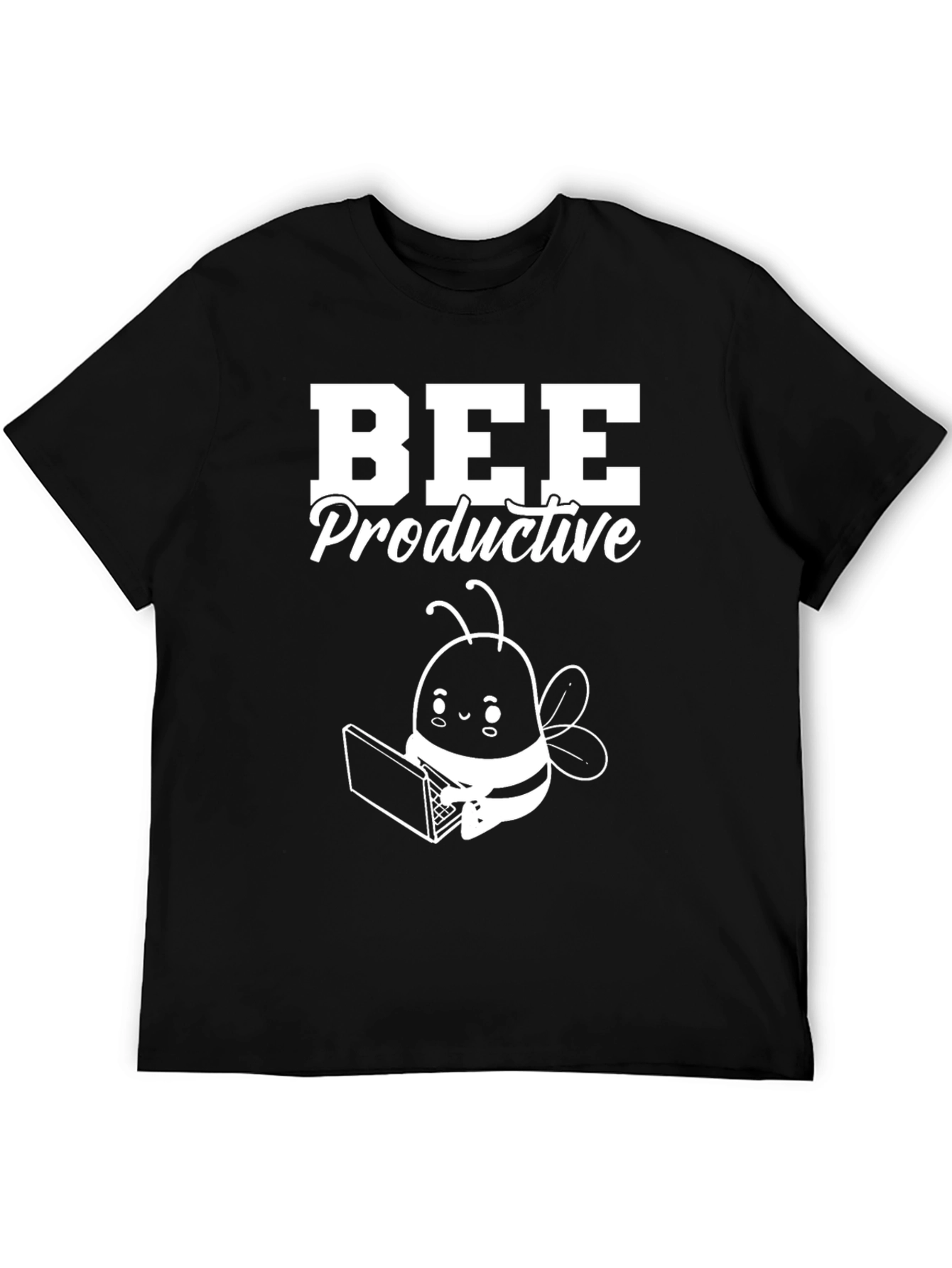 Bee Productive T-Shirt - Work From Home Bee