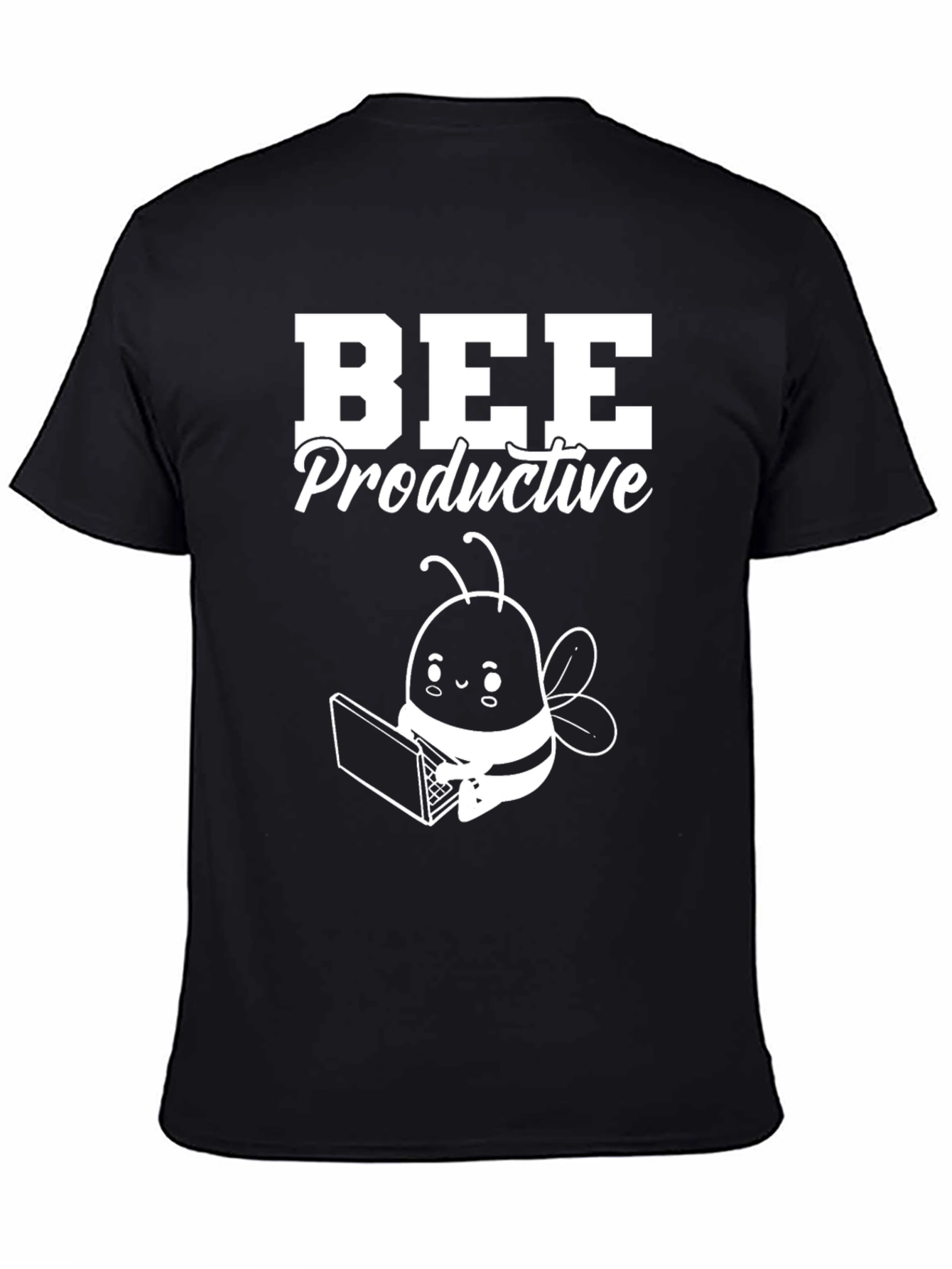 Bee Productive T-Shirt - Work From Home Bee