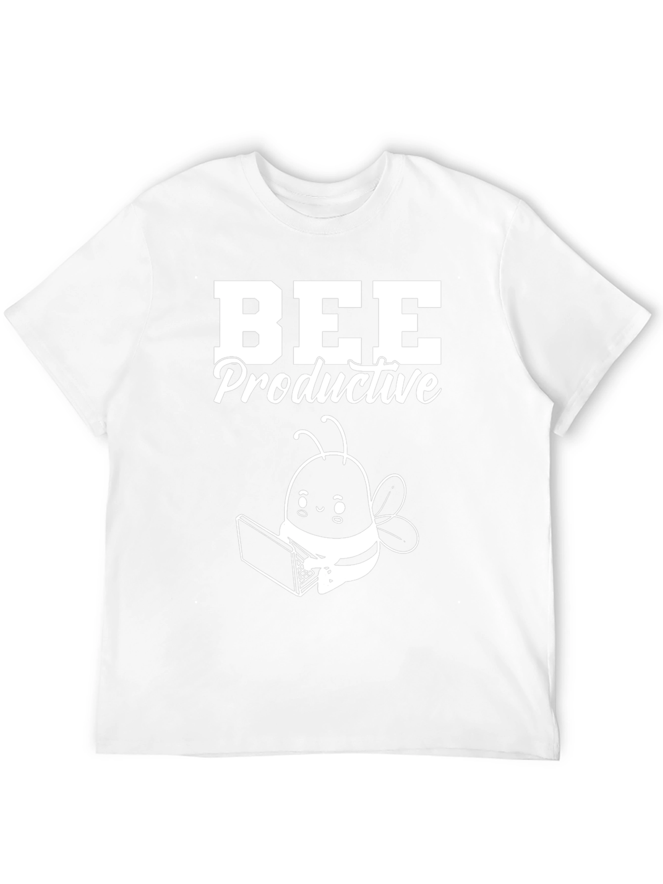 Bee Productive T-Shirt - Work From Home Bee