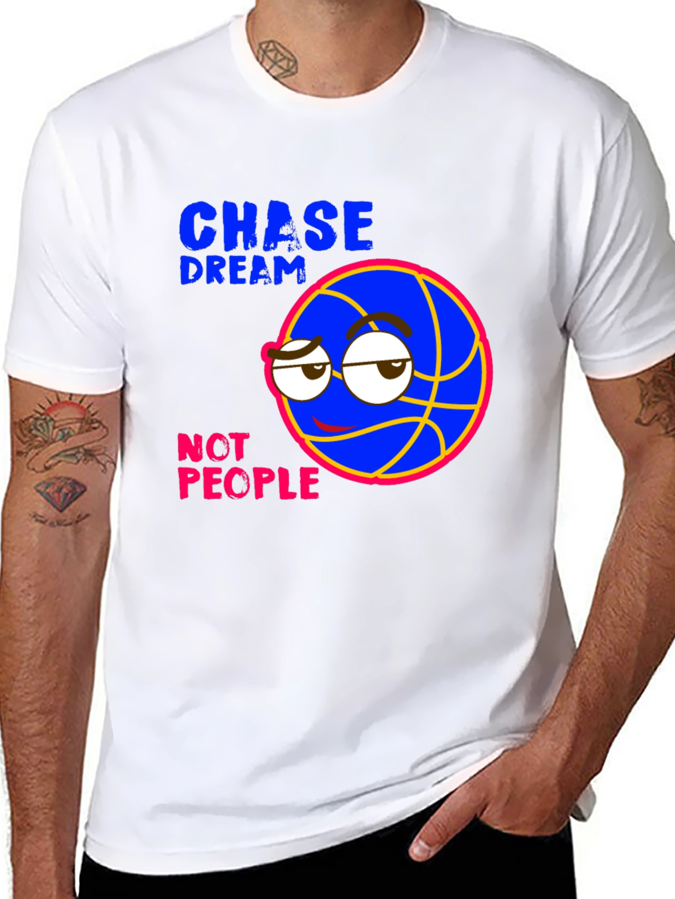 Chase Dreams Graphic Tee - Unique Design!