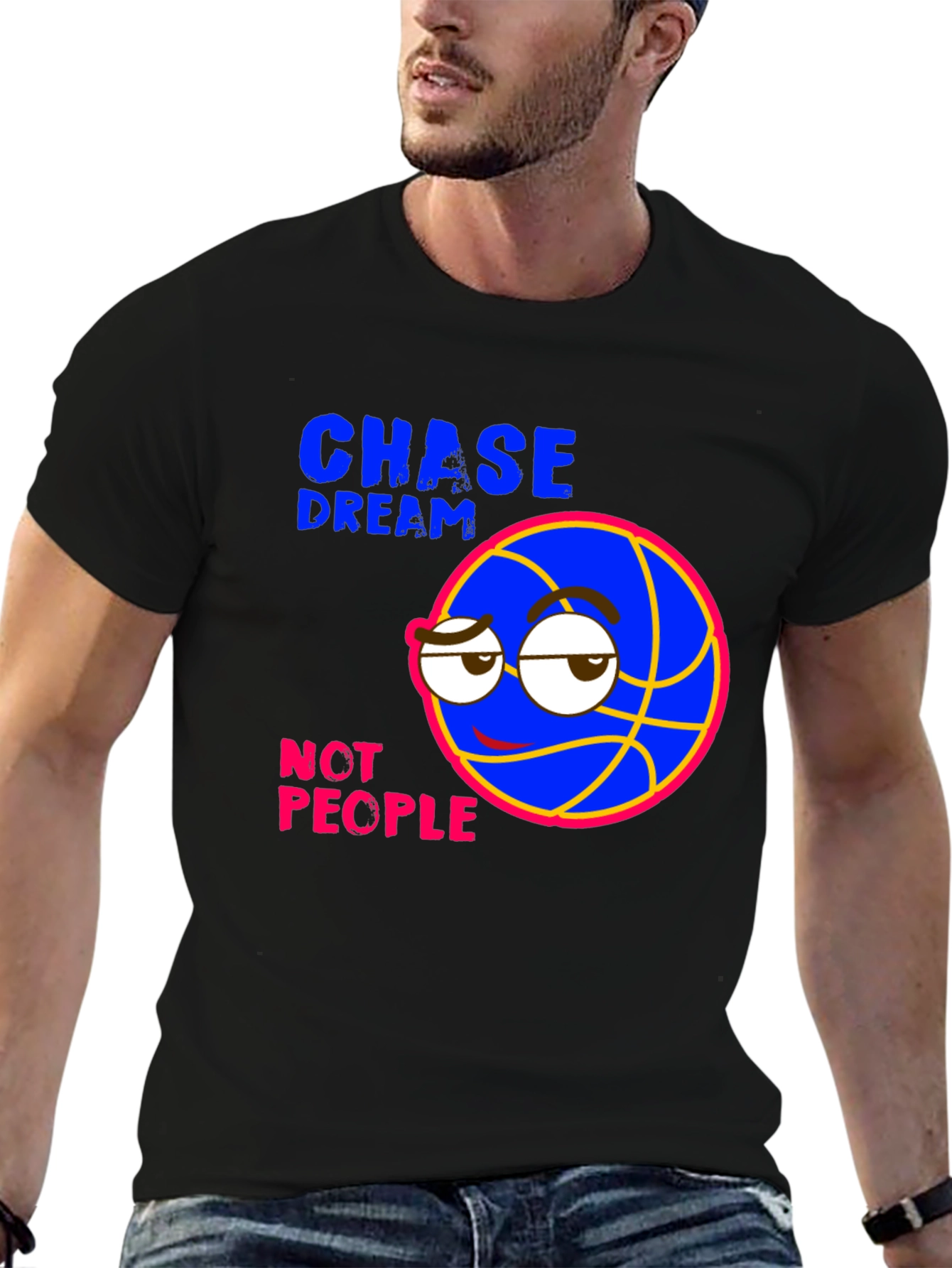 Chase Dreams Graphic Tee - Unique Design!