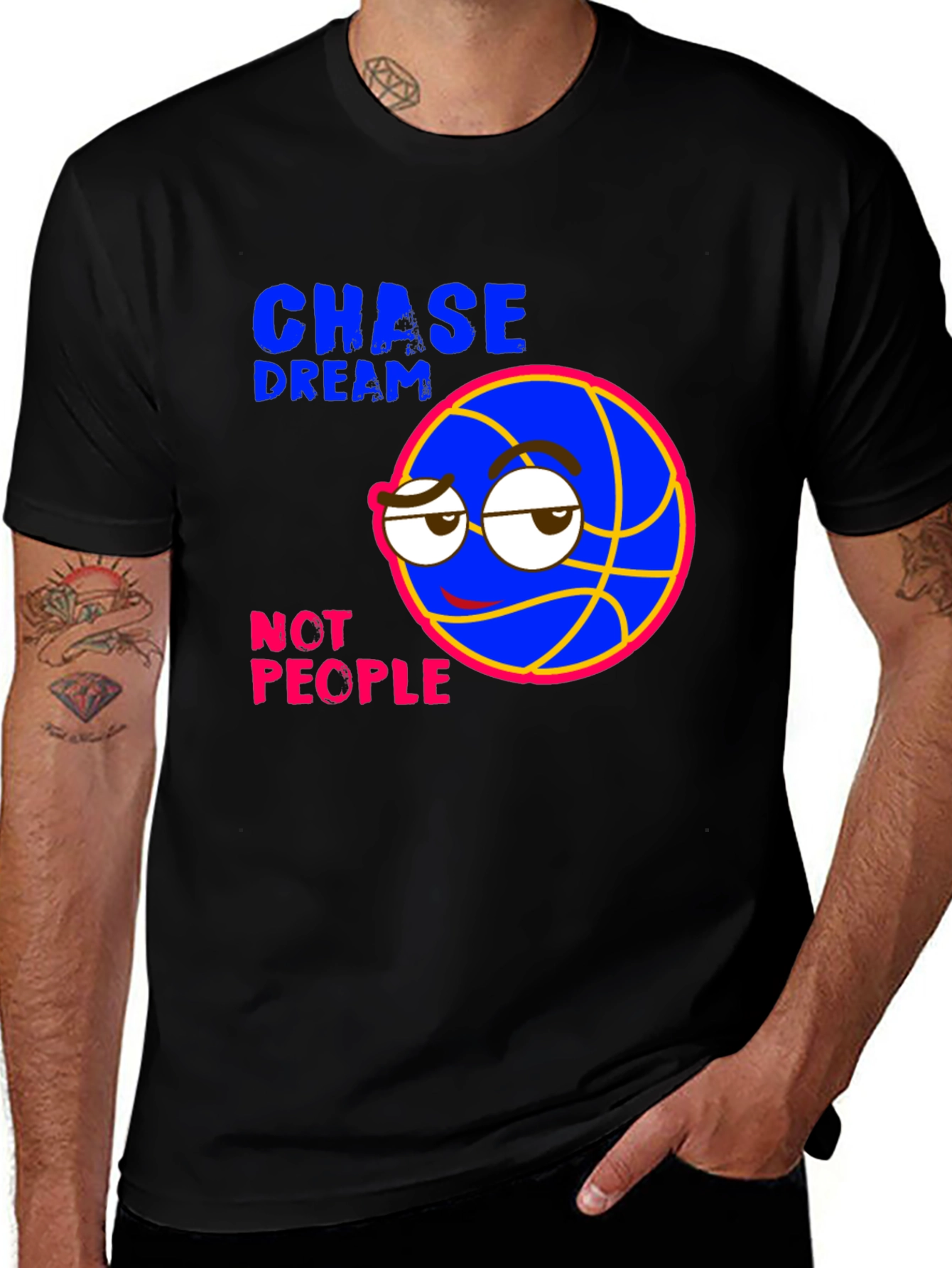 Chase Dreams Graphic Tee - Unique Design!