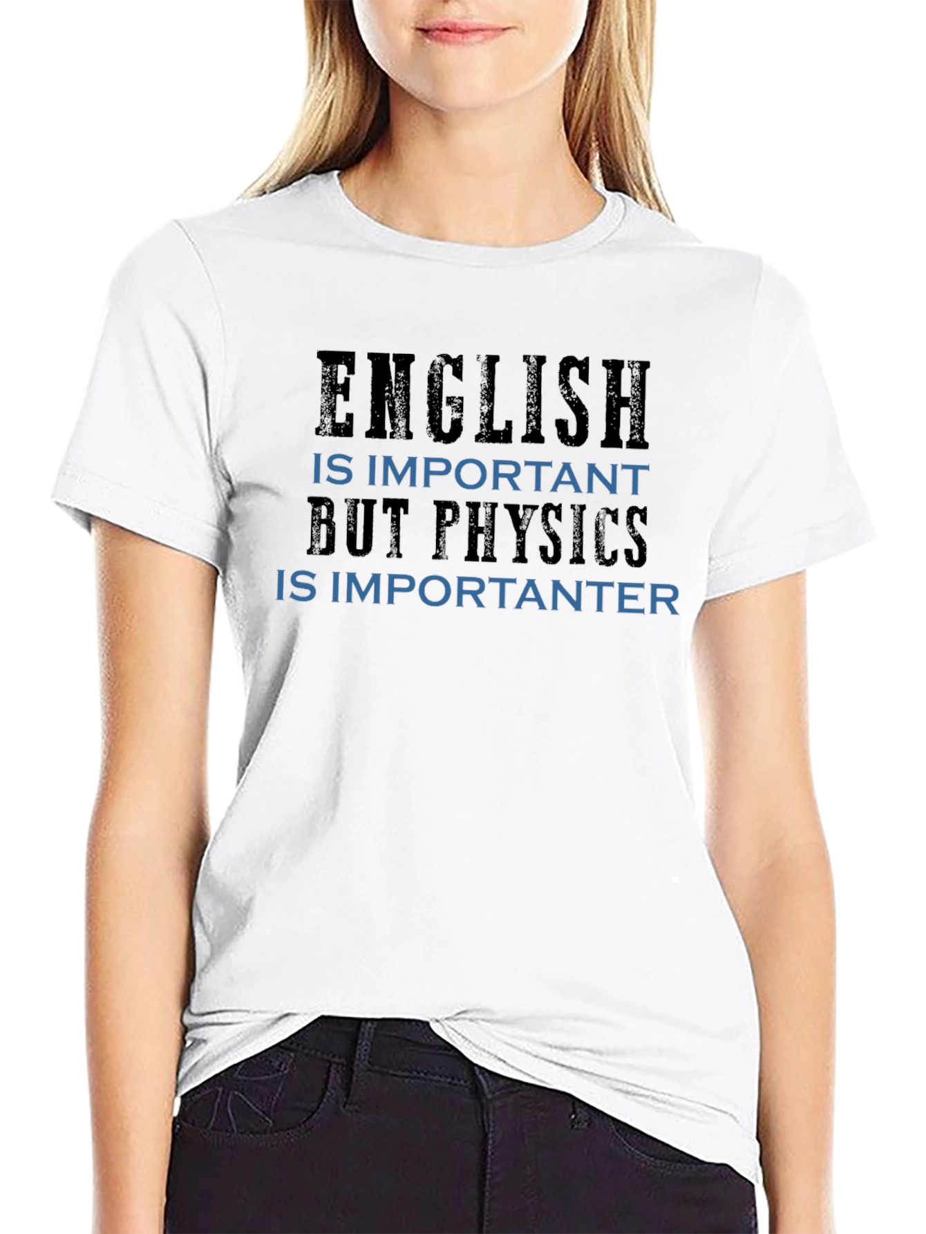 English vs Physics T-Shirt - Funny Geeky Tee