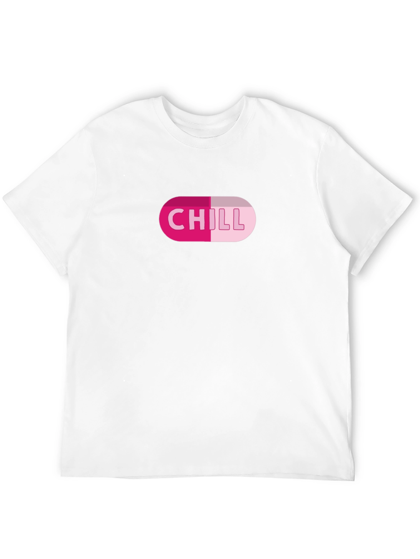 Chill Pill Graphic Tee - Relaxed Style