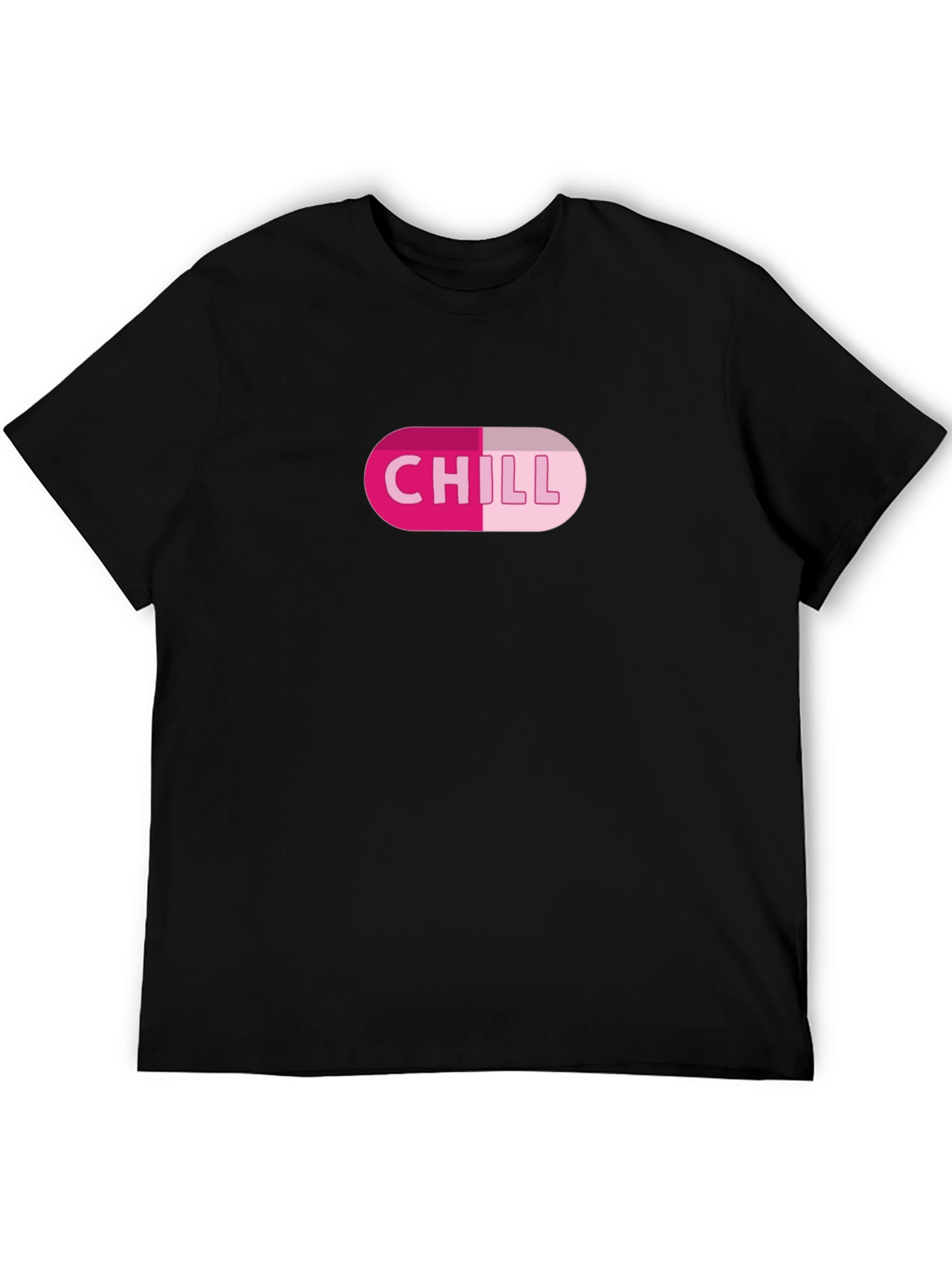 Chill Pill Graphic Tee - Relaxed Style