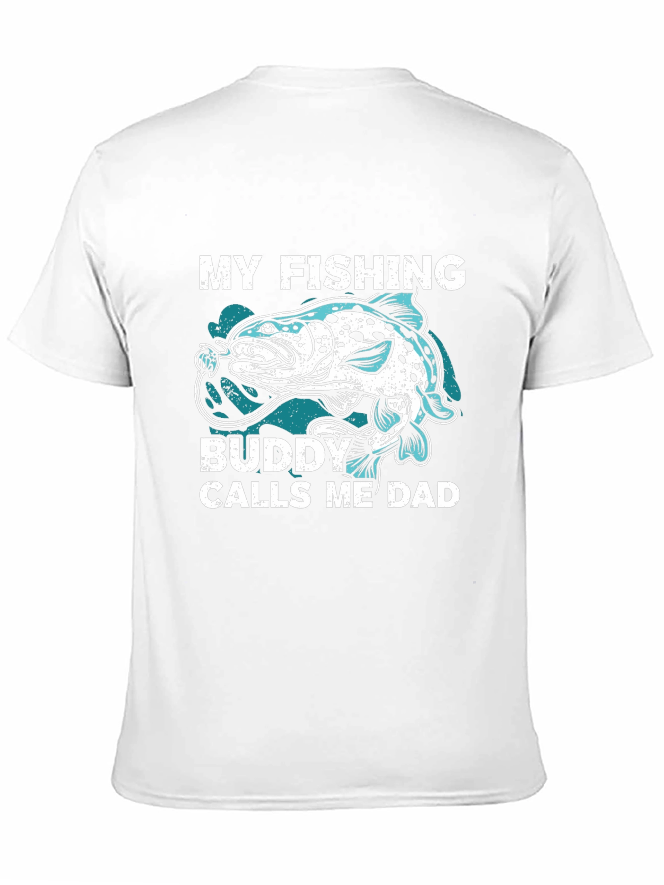 Fishing Buddy Dad T-Shirt - Angler Gift