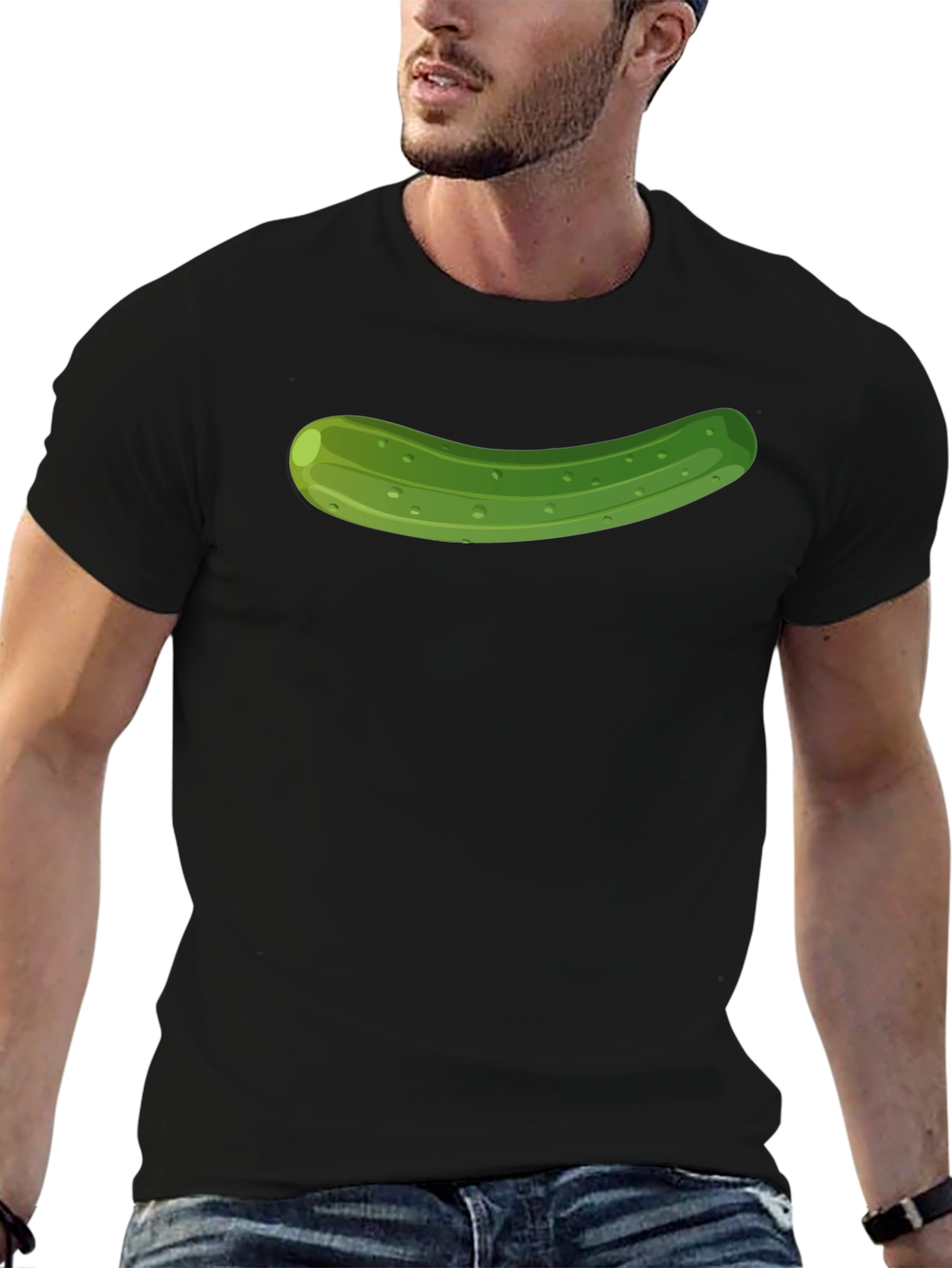 Pickle Graphic Tee - Unisex Black T-Shirt