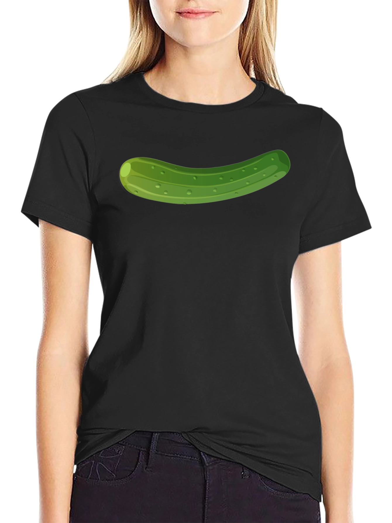 Pickle Graphic Tee - Unisex Black T-Shirt