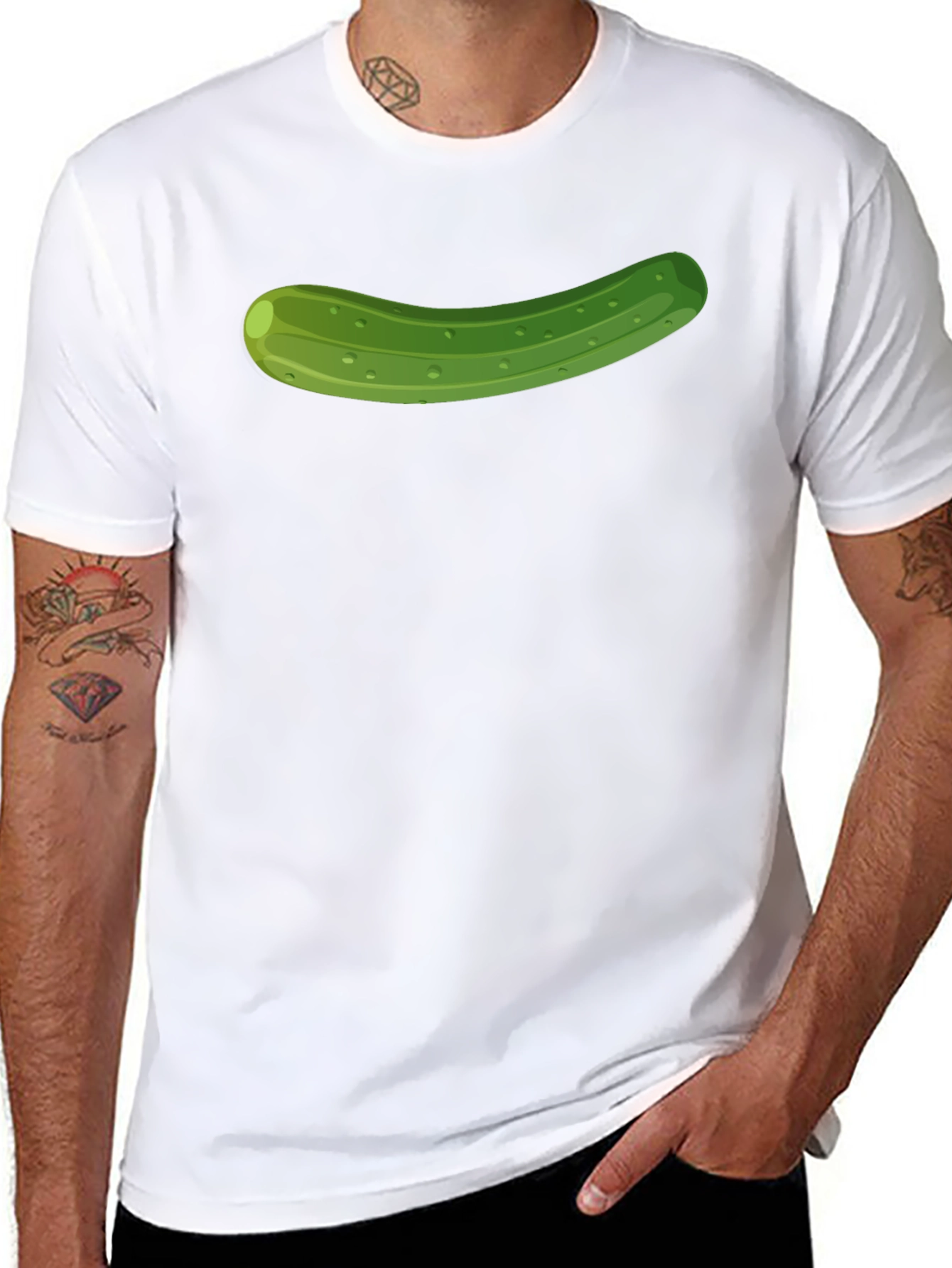 Pickle Graphic Tee - Unisex Black T-Shirt