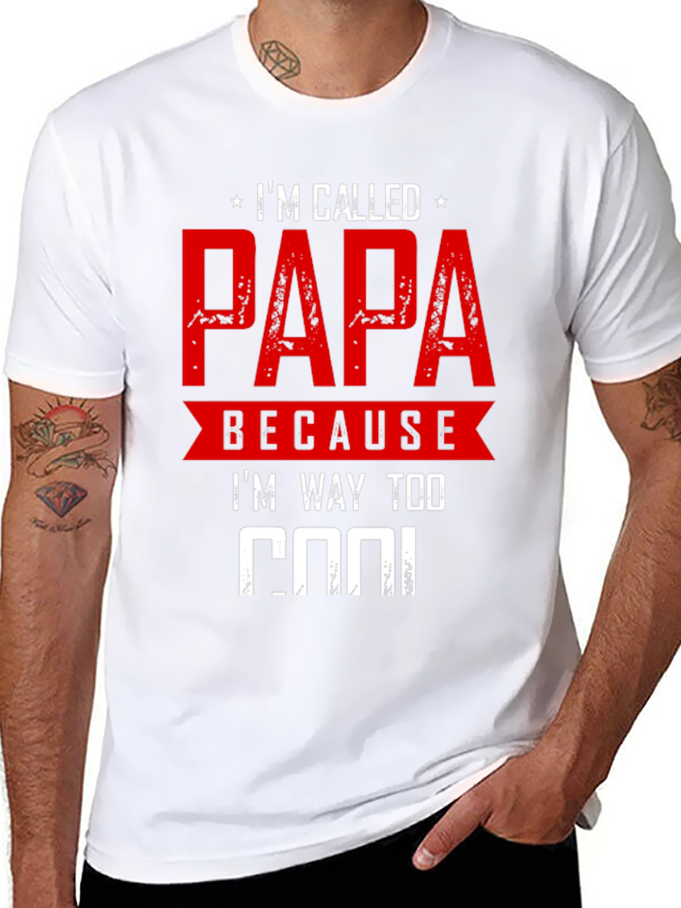 Im Called Papa T-Shirt - Cool Dad Apparel