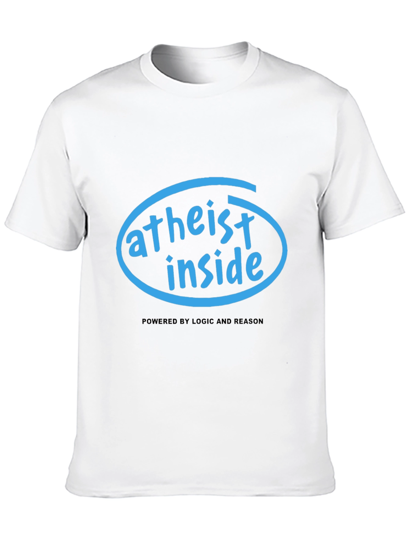 Atheist Inside T-Shirt - Logic & Reason Tee