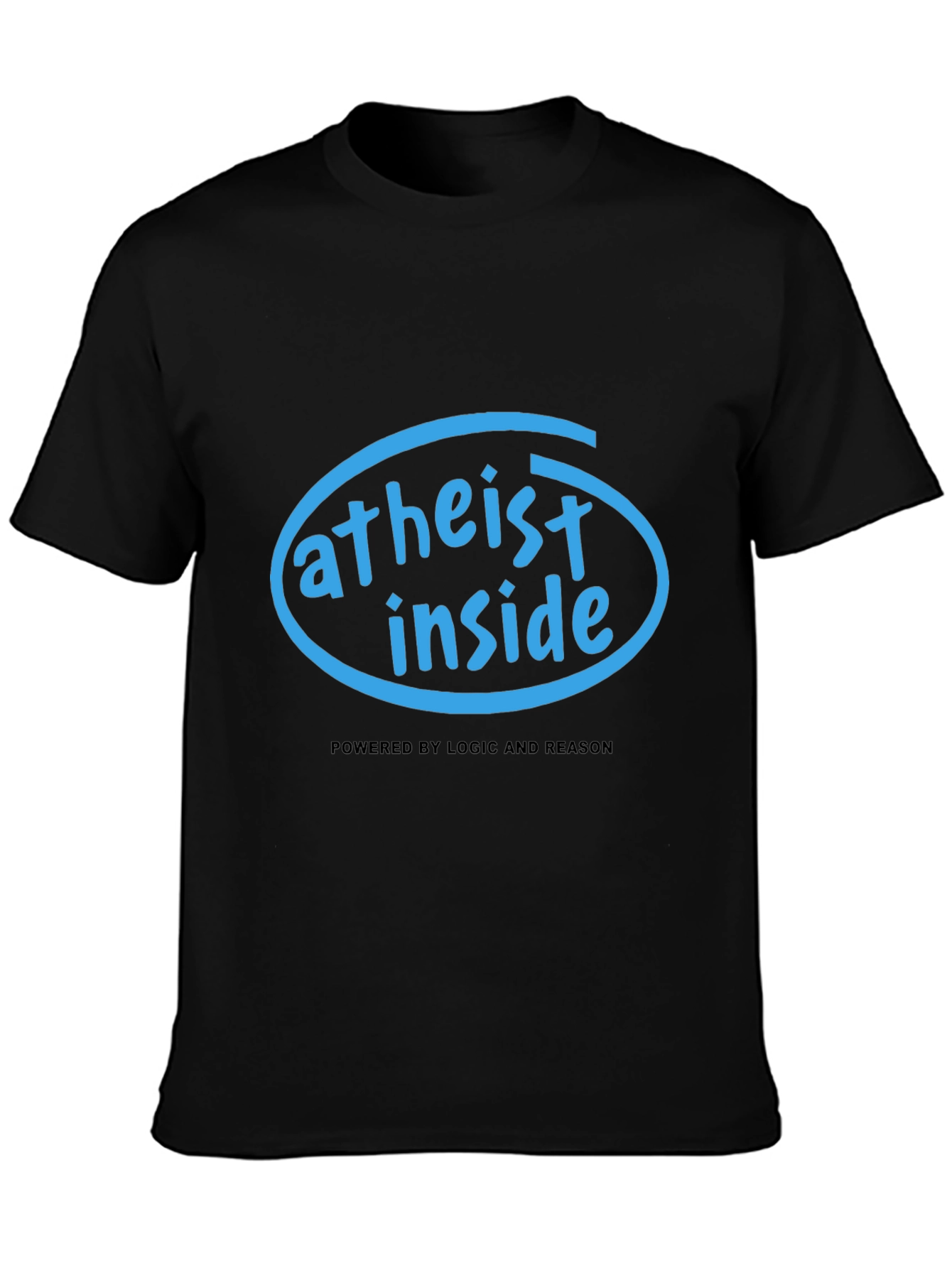 Atheist Inside T-Shirt - Logic & Reason Tee