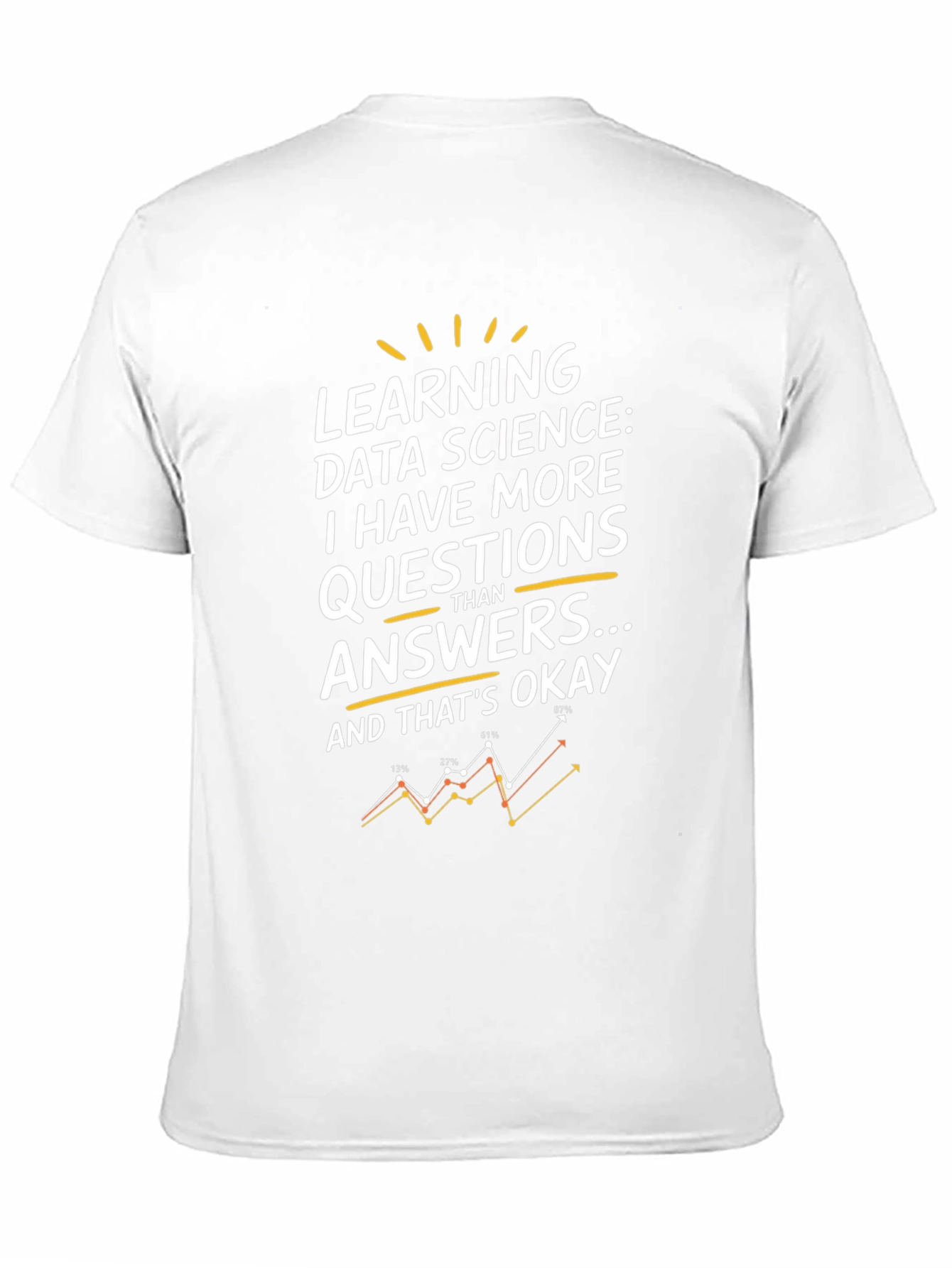 Data Science T-Shirt: More Questions Than Answers