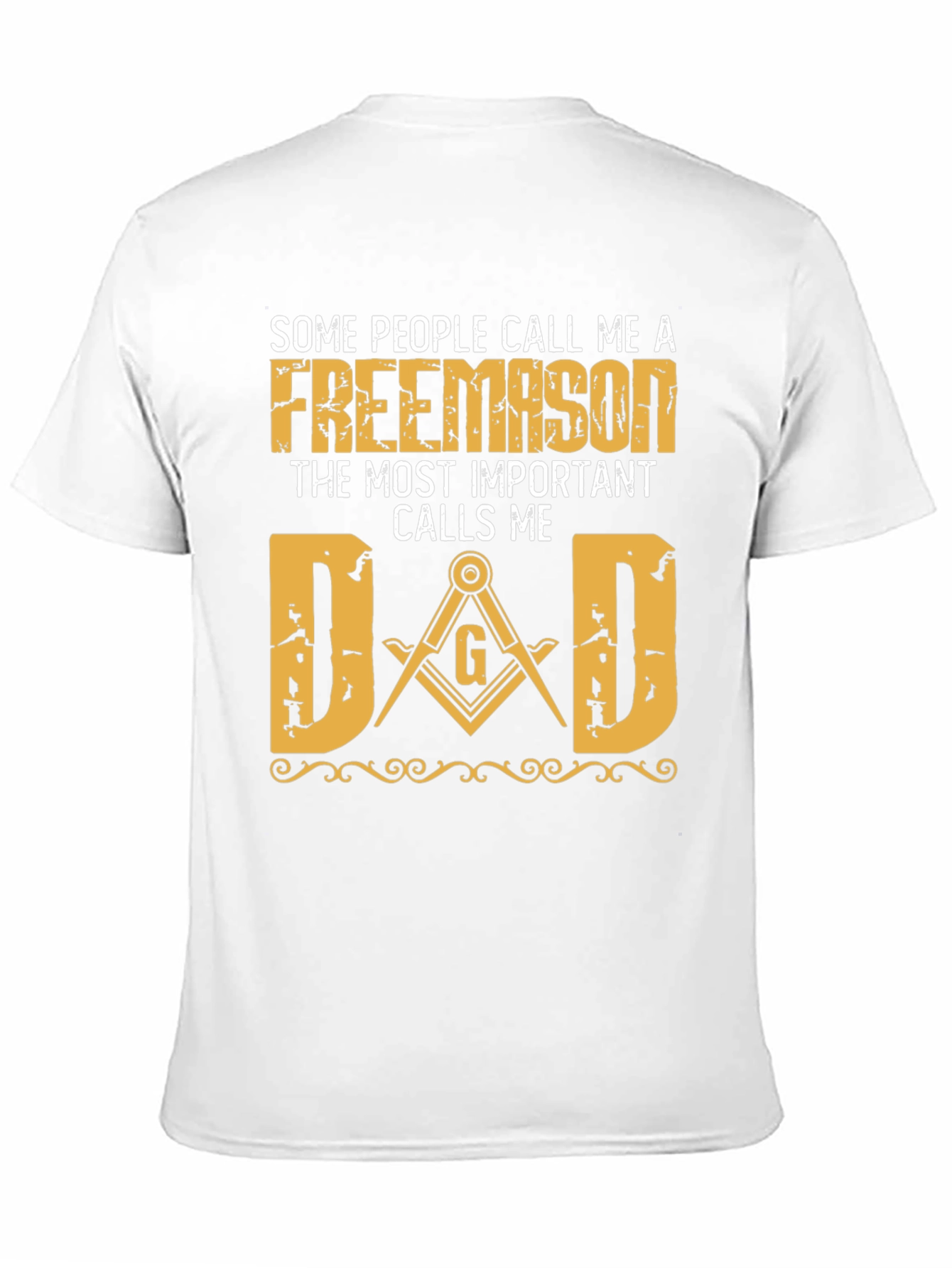 Freemason Dad T-Shirt - Perfect Gift!