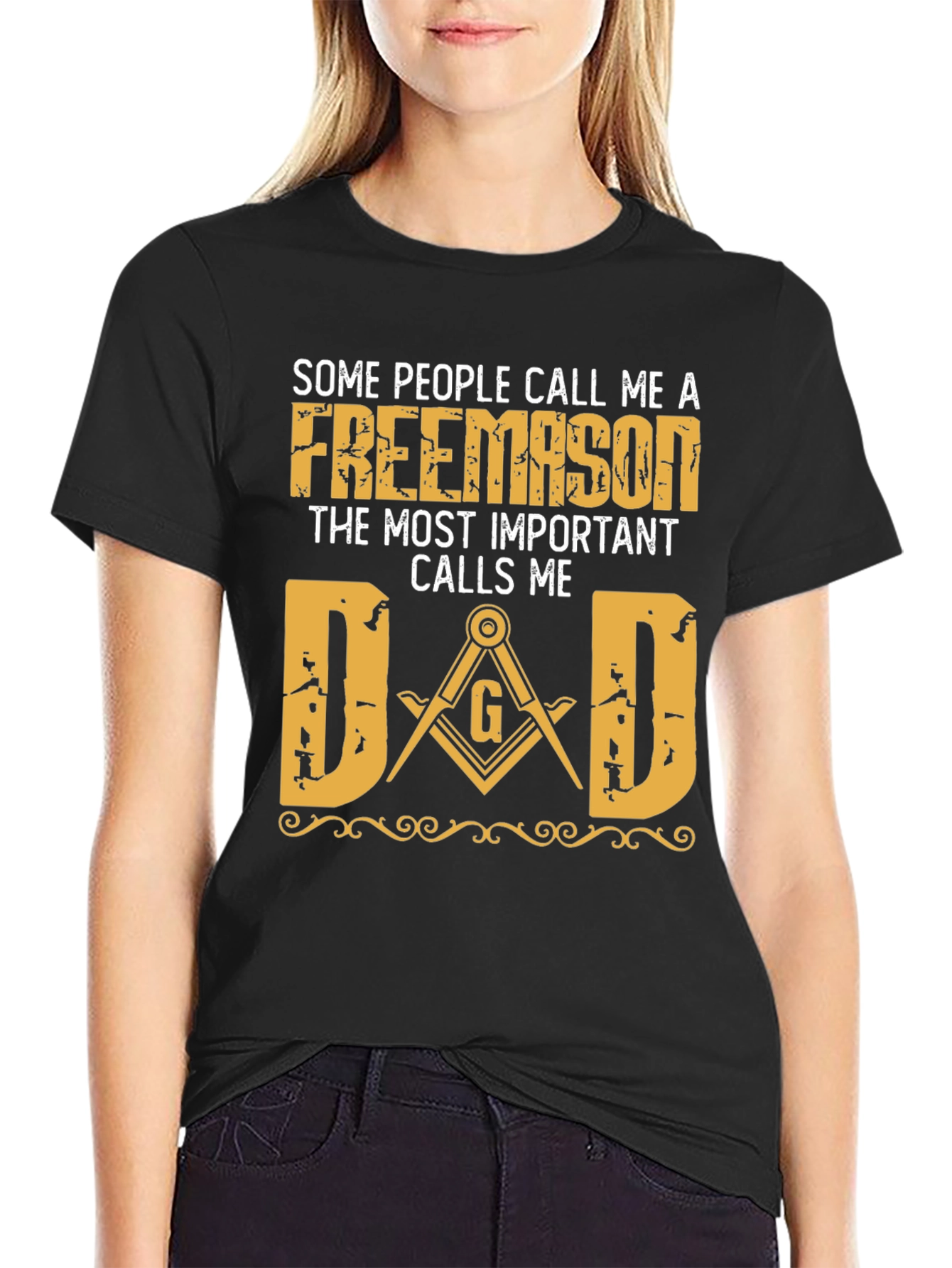 Freemason Dad T-Shirt - Perfect Gift!