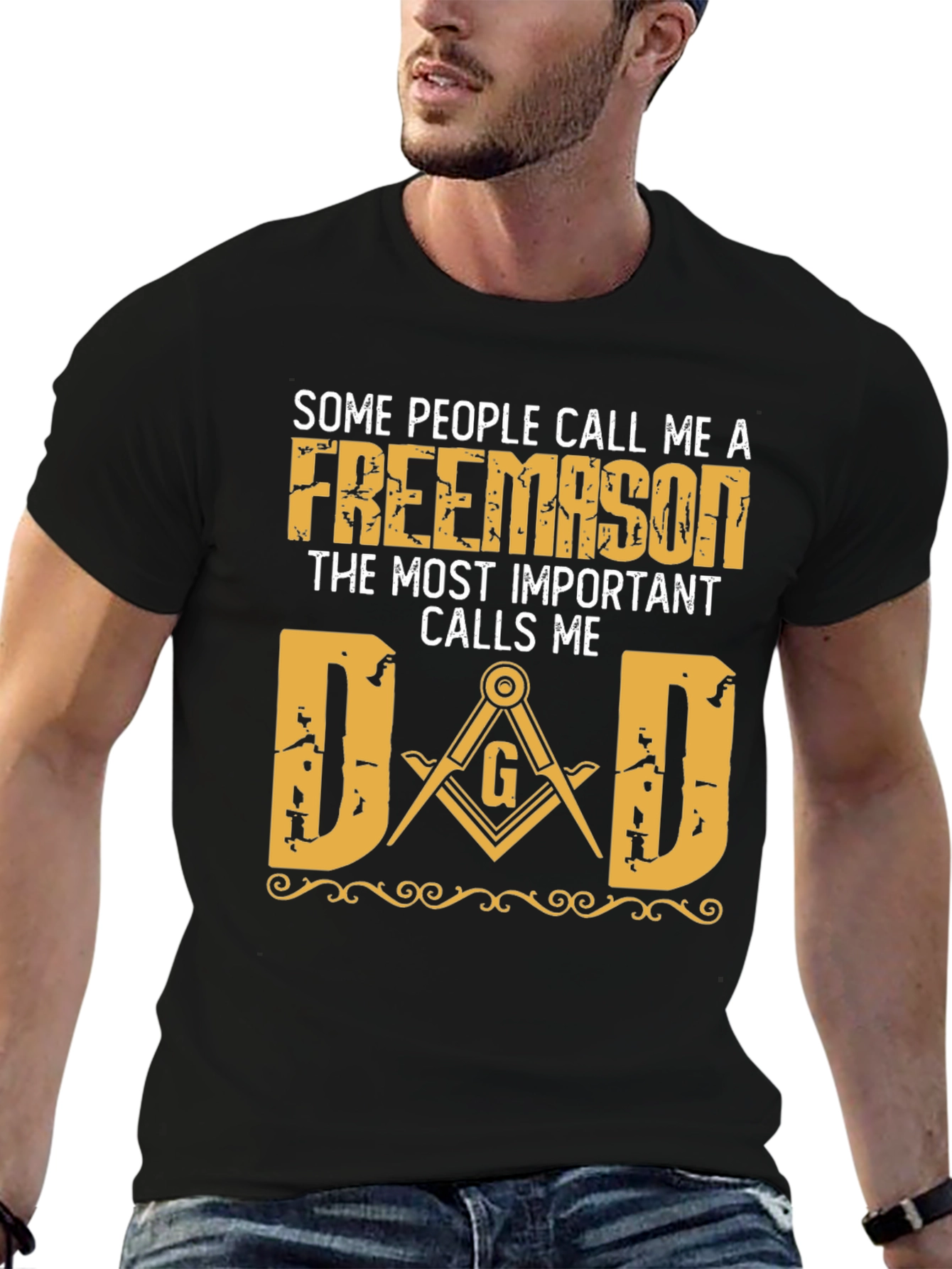 Freemason Dad T-Shirt - Perfect Gift!