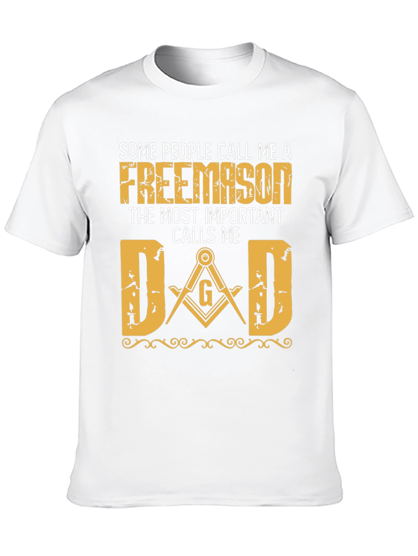 Freemason Dad T-Shirt - Perfect Gift!