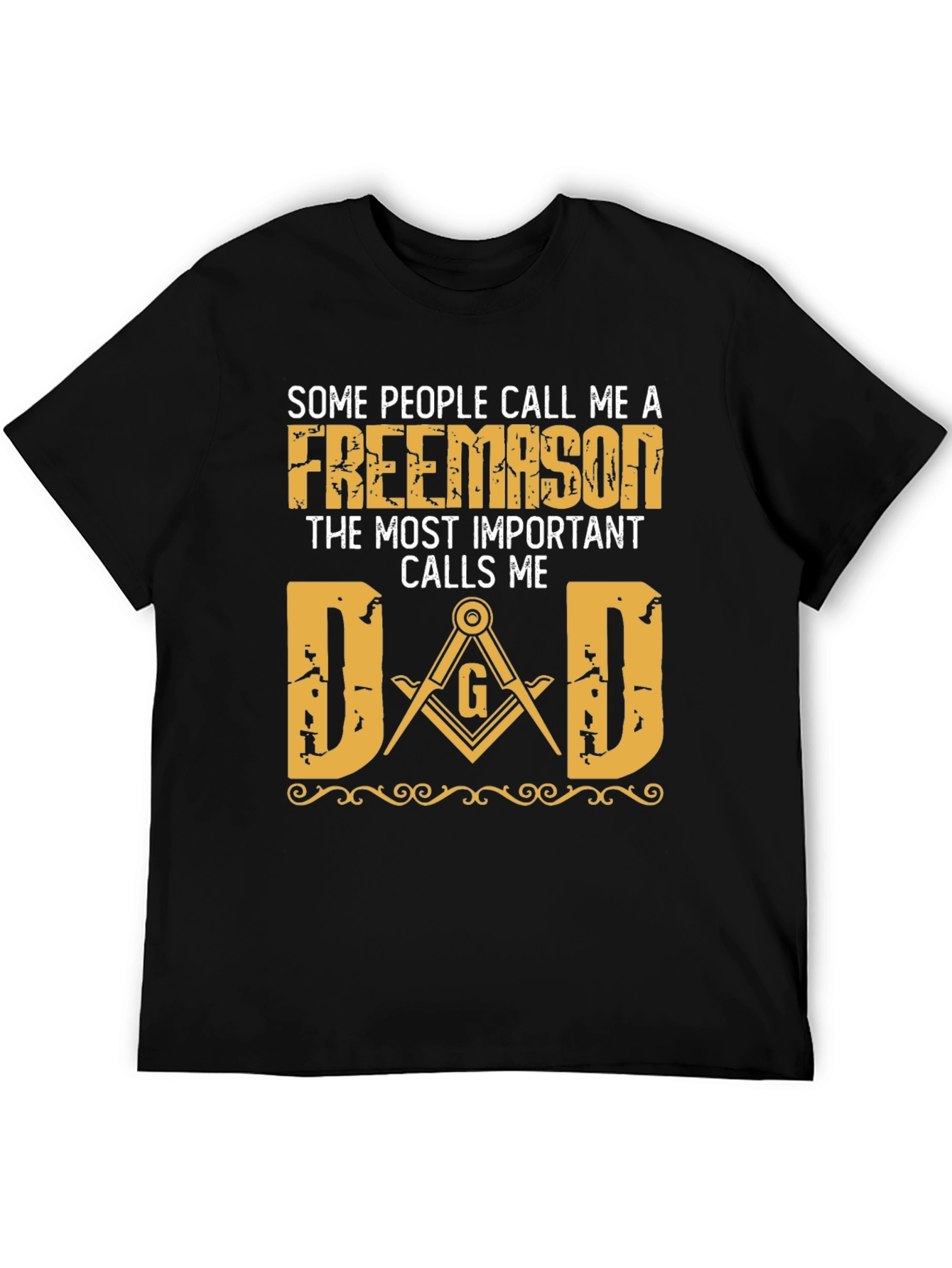 Freemason Dad T-Shirt - Perfect Gift!
