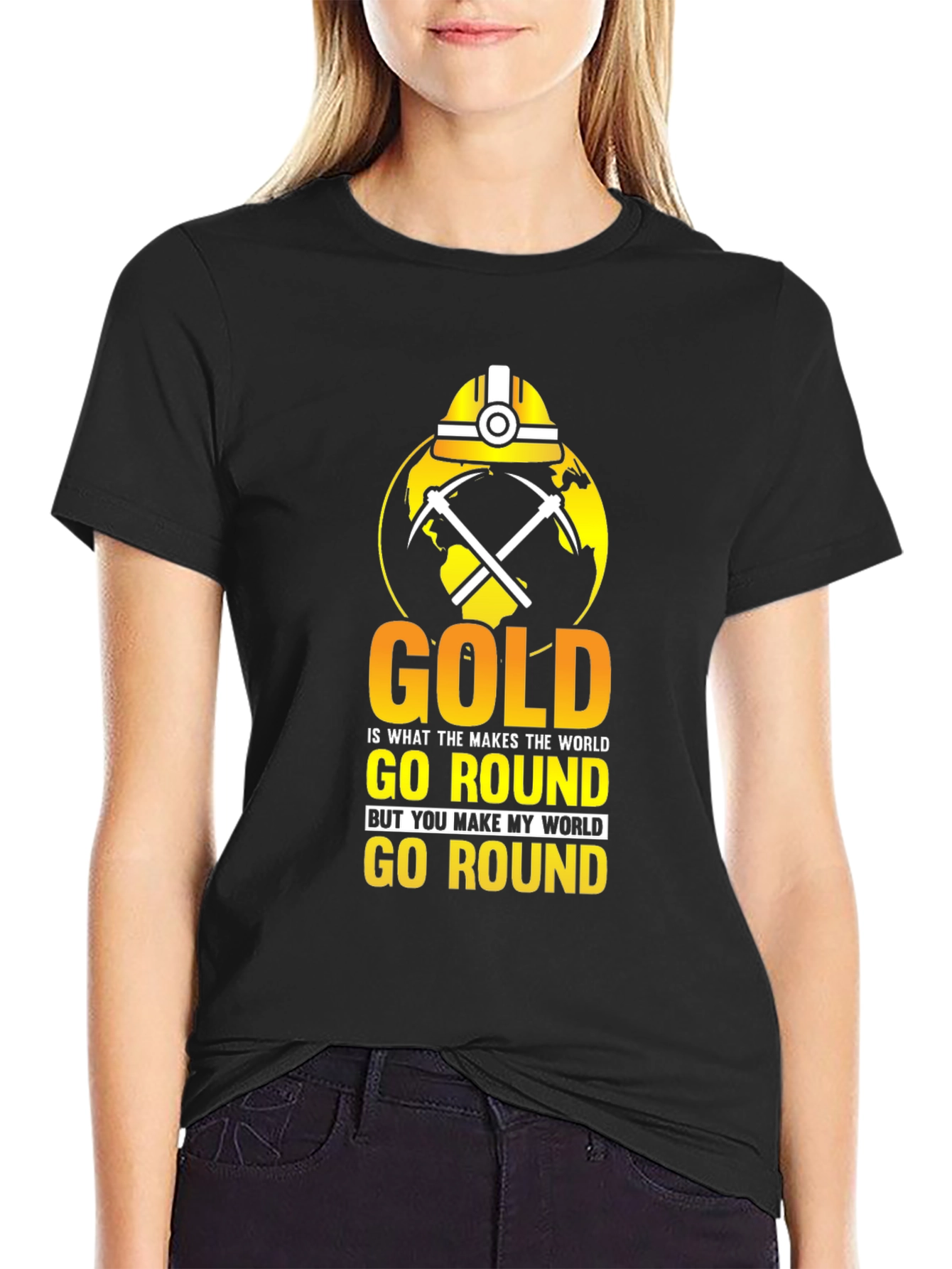 Gold Miner World Graphic T-Shirt