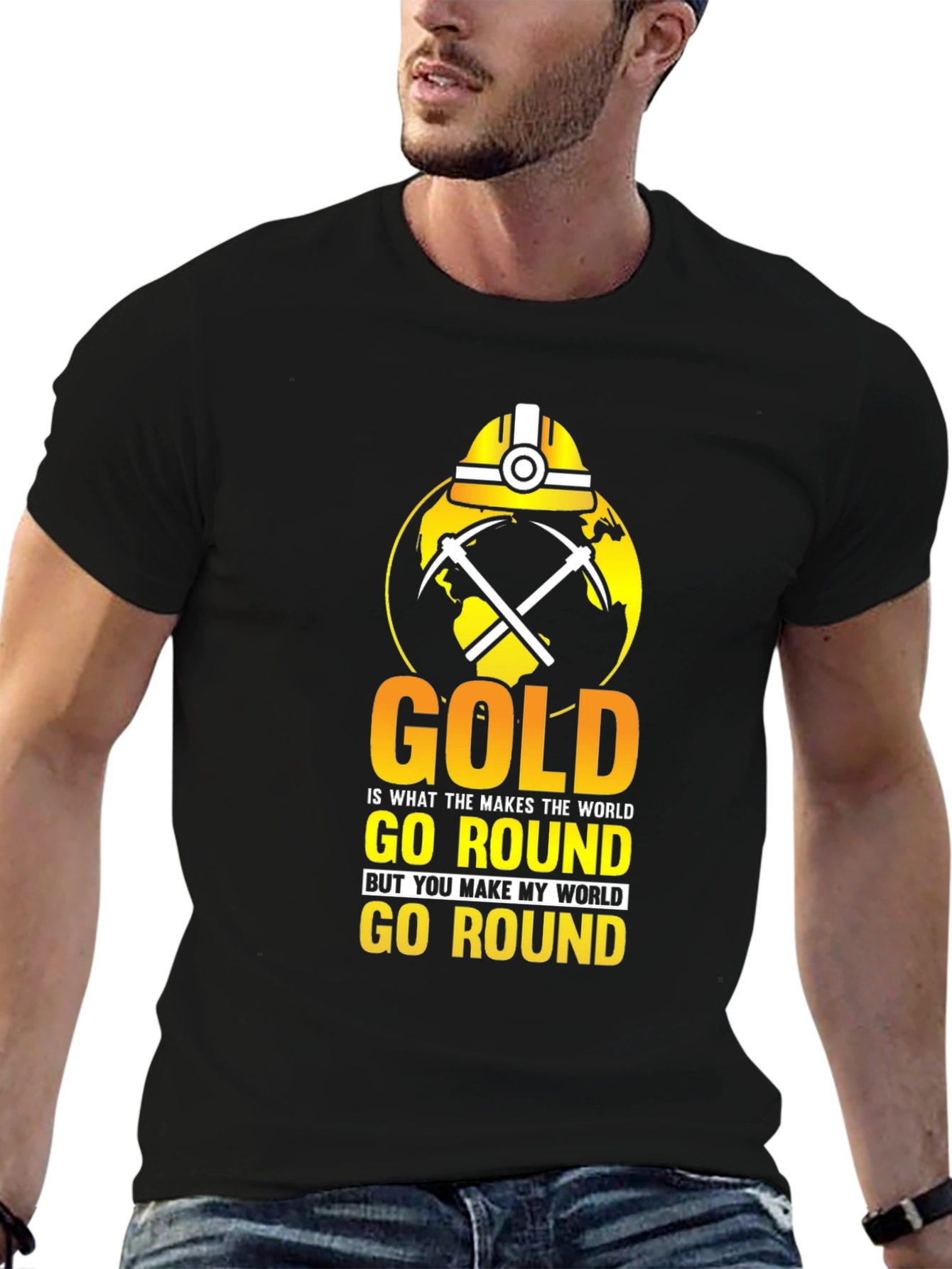 Gold Miner World Graphic T-Shirt