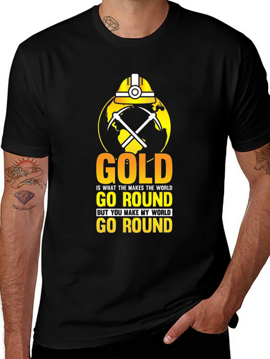 Gold Miner World Graphic T-Shirt