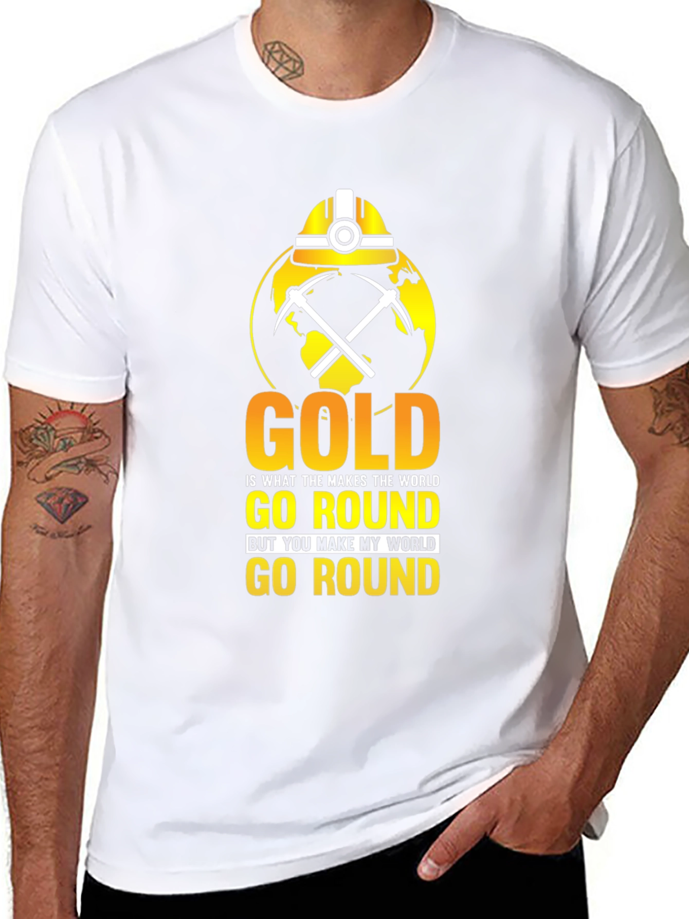 Gold Miner World Graphic T-Shirt