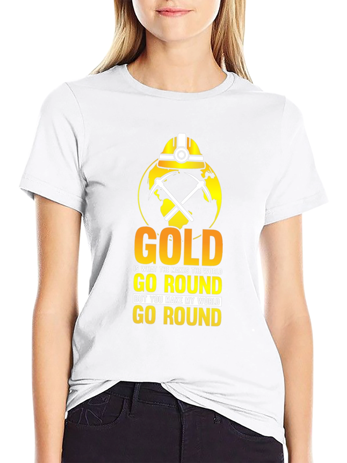 Gold Miner World Graphic T-Shirt