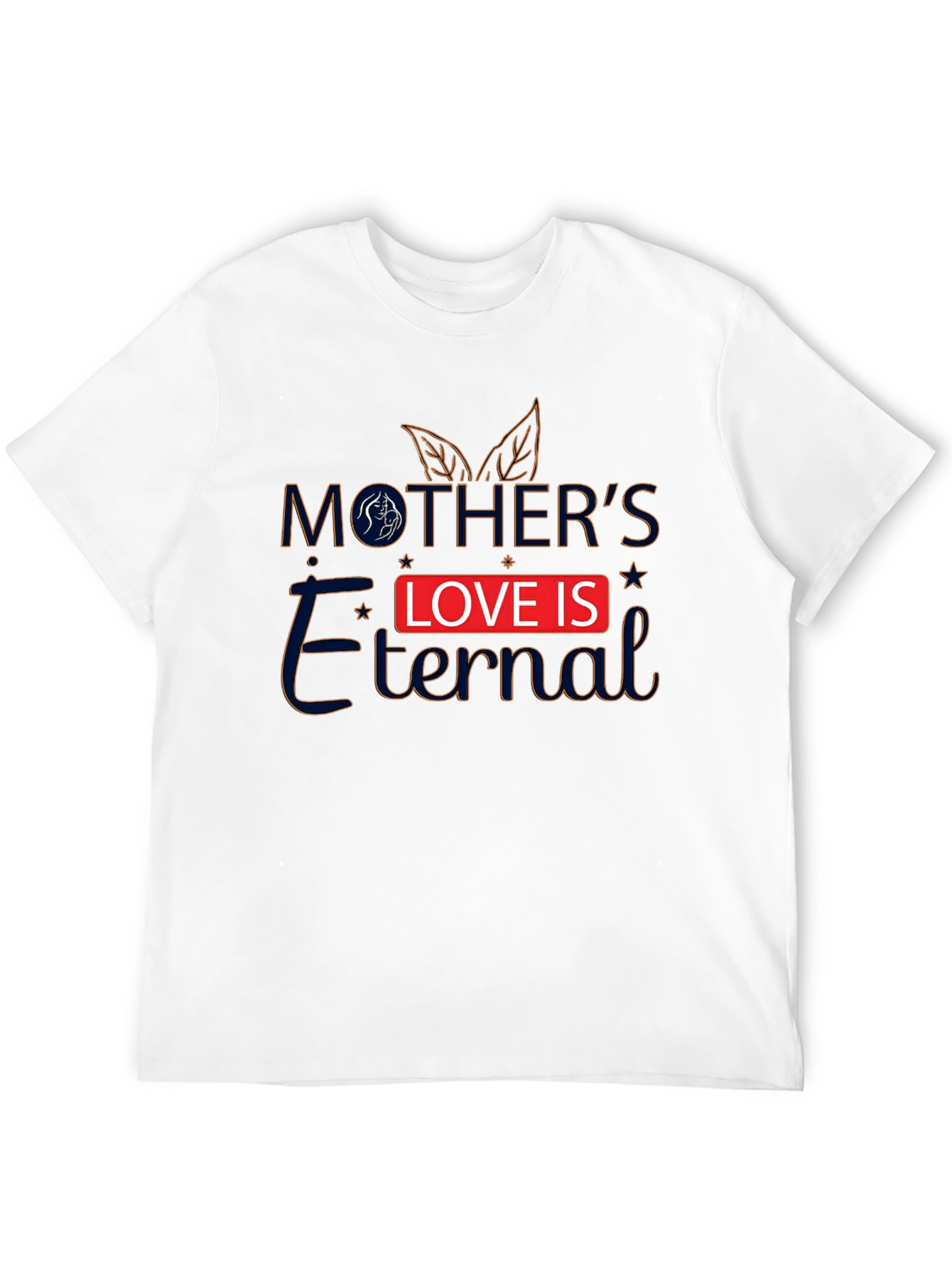 Mothers Love Is Eternal Black T-Shirt
