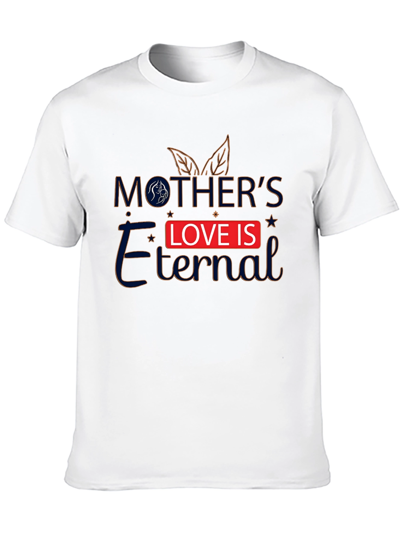 Mothers Love Is Eternal Black T-Shirt