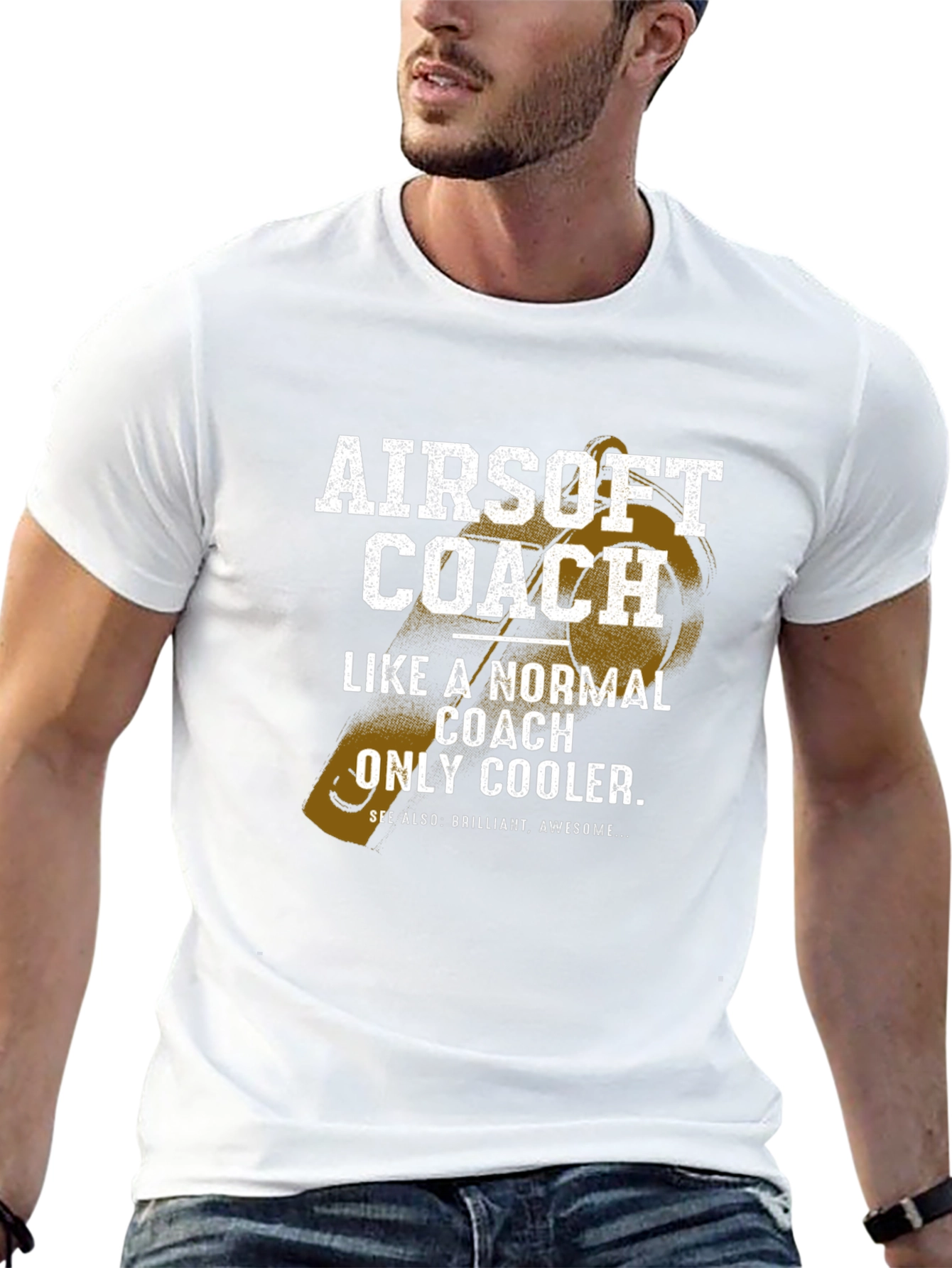 Airsoft Coach T-Shirt - Coolest Coach Ever!
