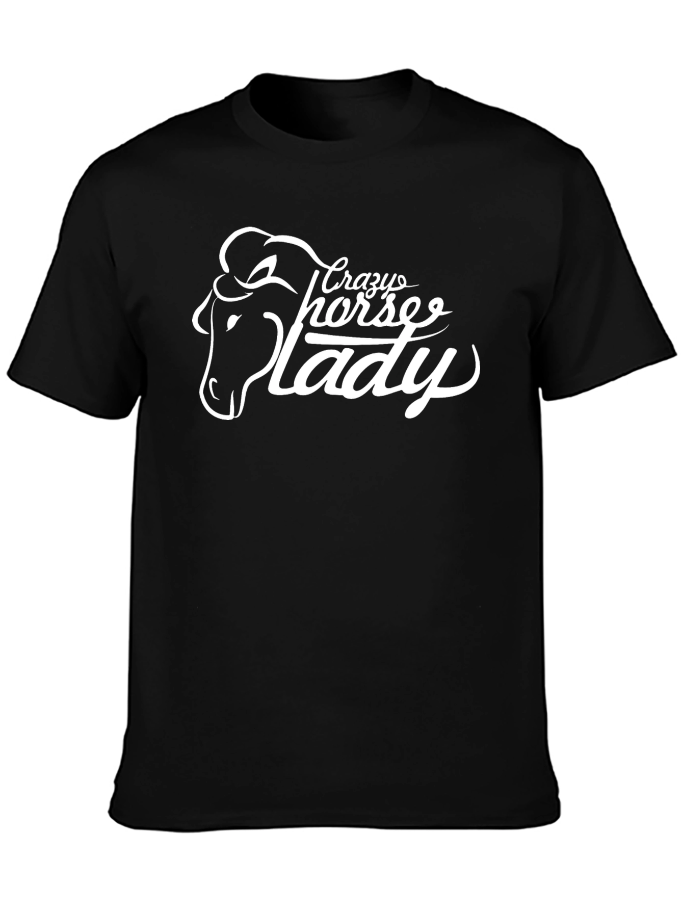 Crazy Horse Lady T-Shirt