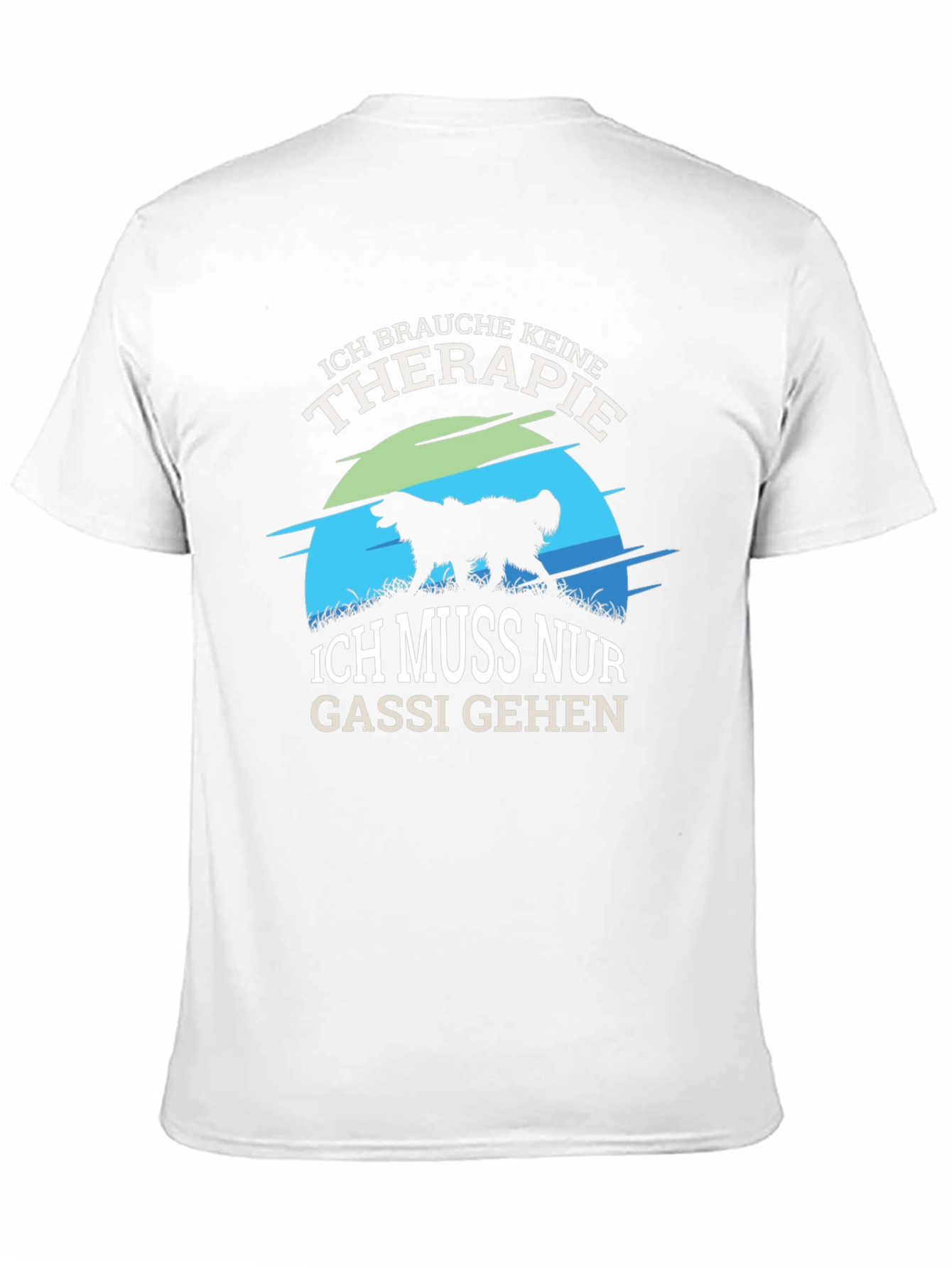 Ich Brauche Keine Therapie T-Shirt Dog Lover Tee