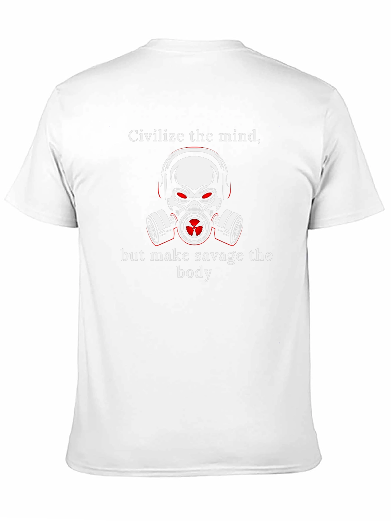 Civilize the Mind Savage Body Graphic Tee