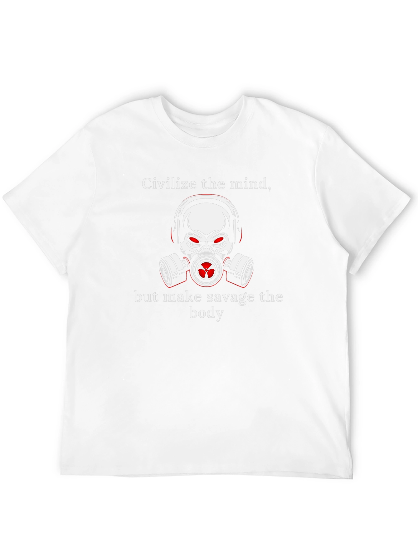 Civilize the Mind Savage Body Graphic Tee