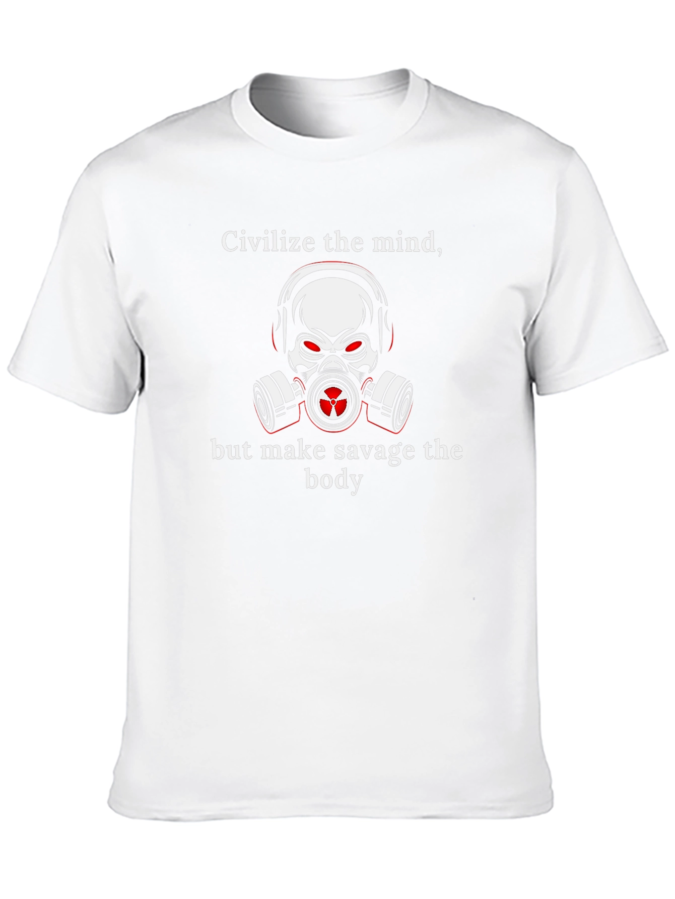 Civilize the Mind Savage Body Graphic Tee