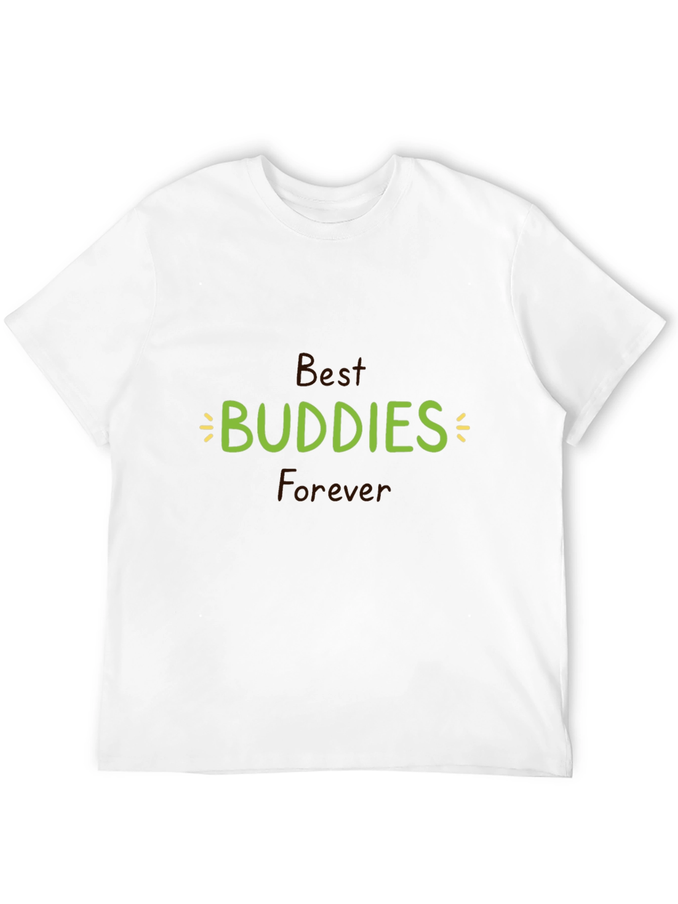 Best Buddies Forever Black Graphic Tee