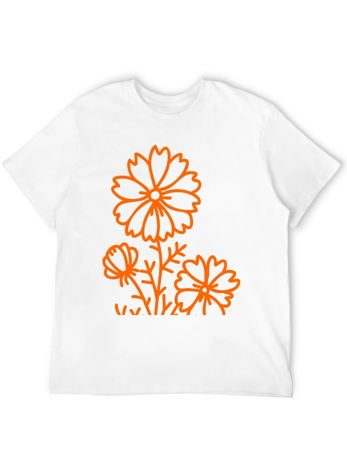 Black Floral Graphic Tee