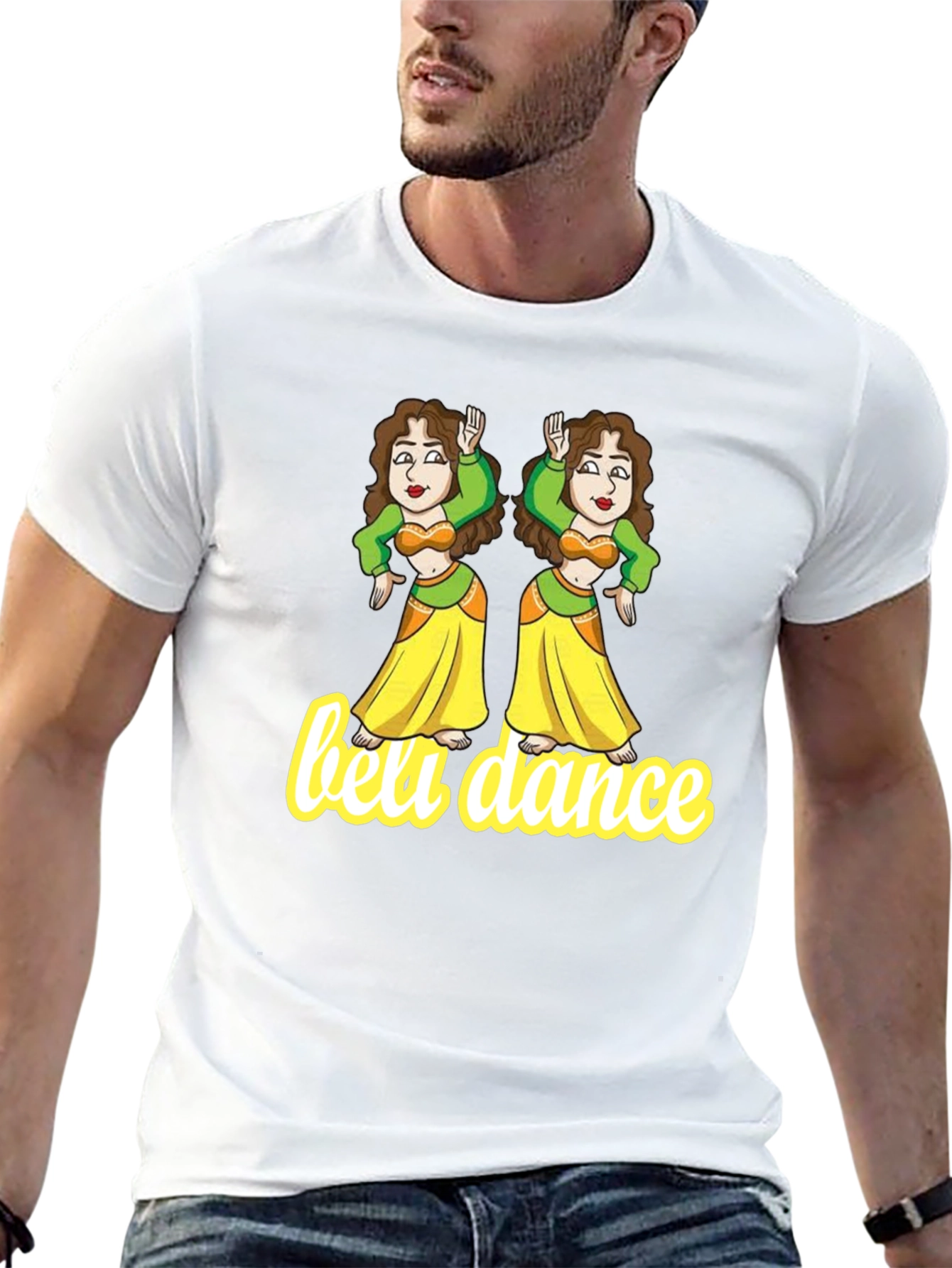 Belly Dance Graphic Tee - Unique Design