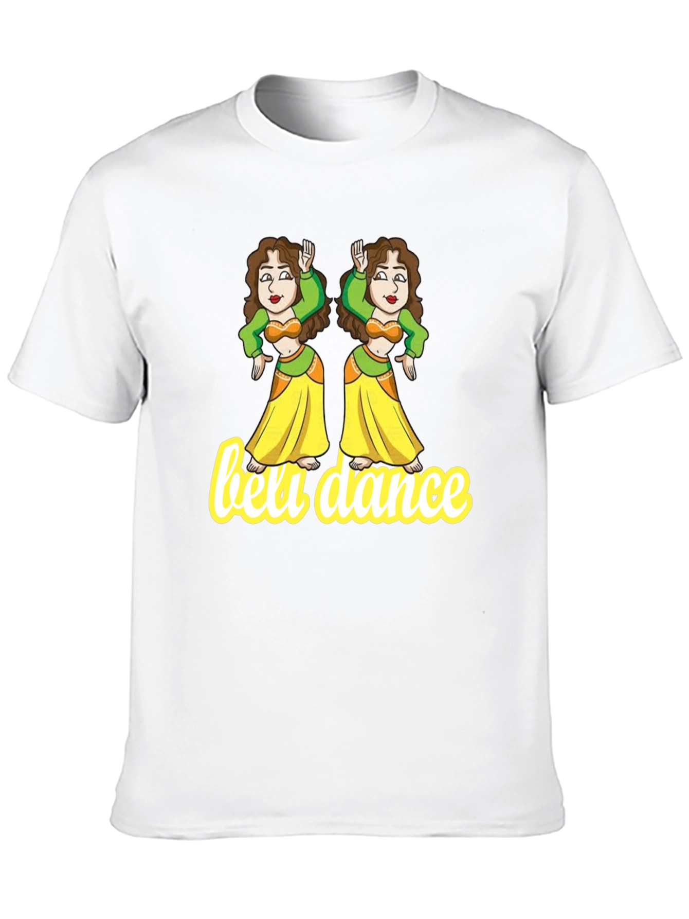 Belly Dance Graphic Tee - Unique Design