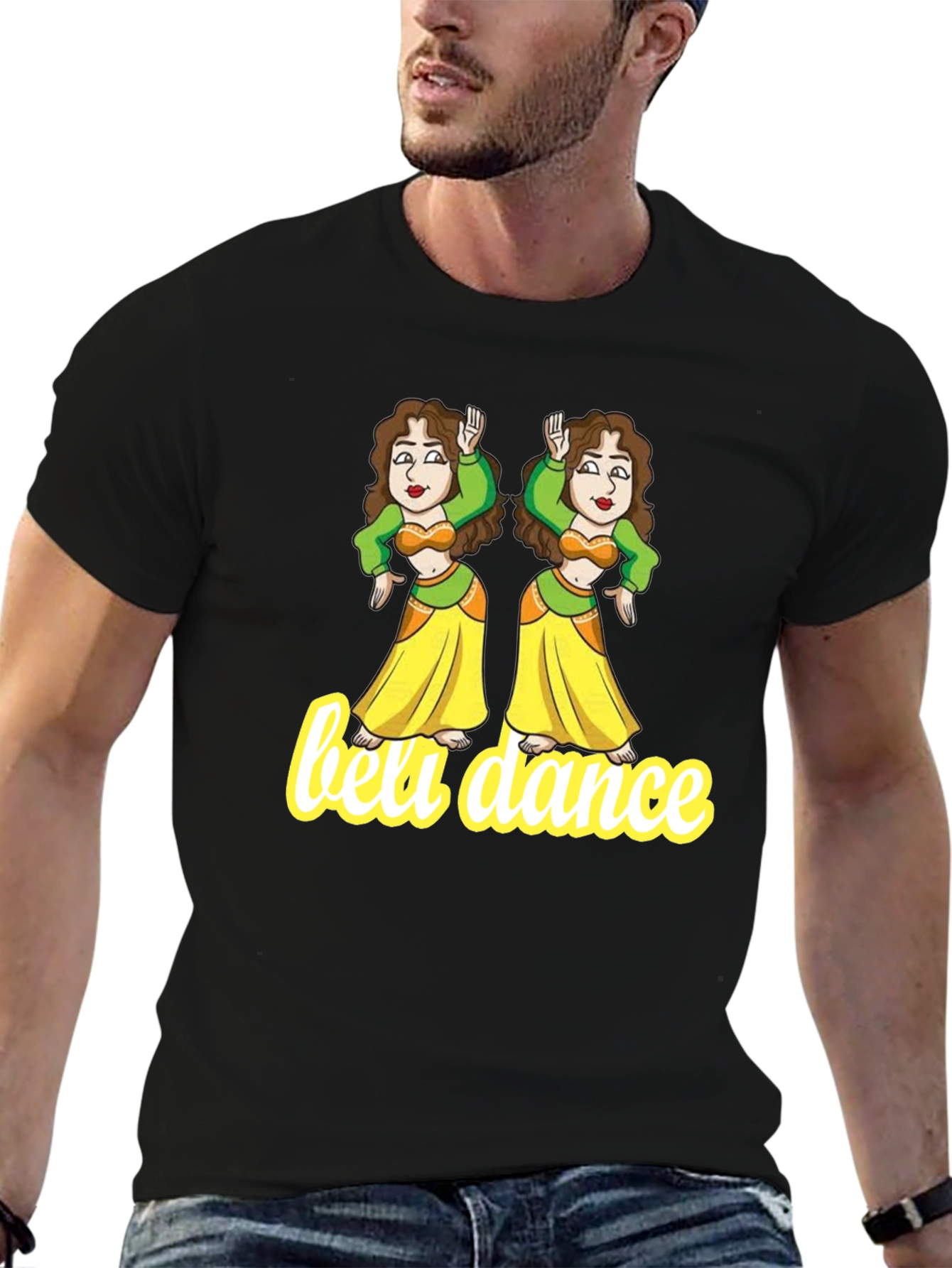 Belly Dance Graphic Tee - Unique Design