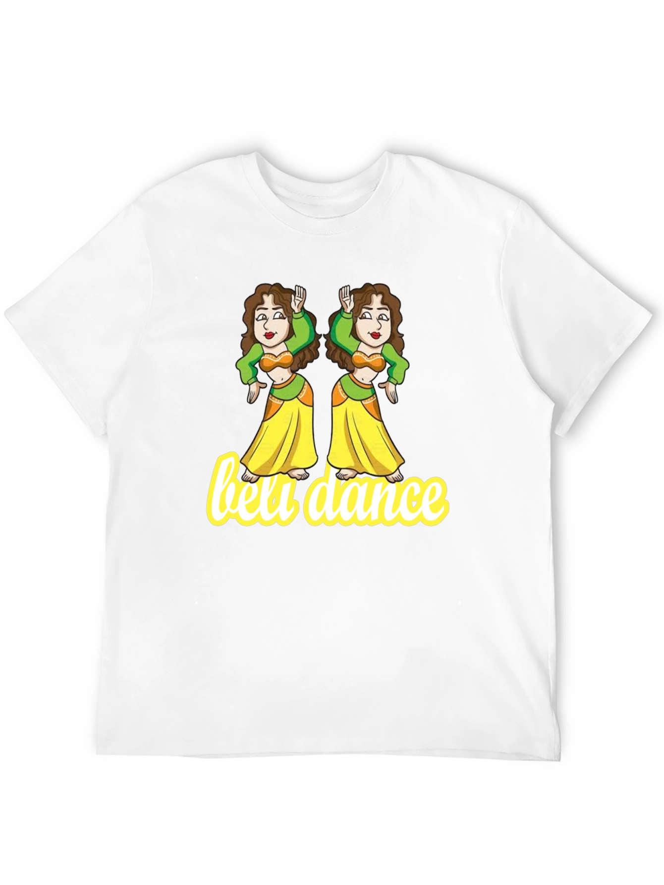 Belly Dance Graphic Tee - Unique Design