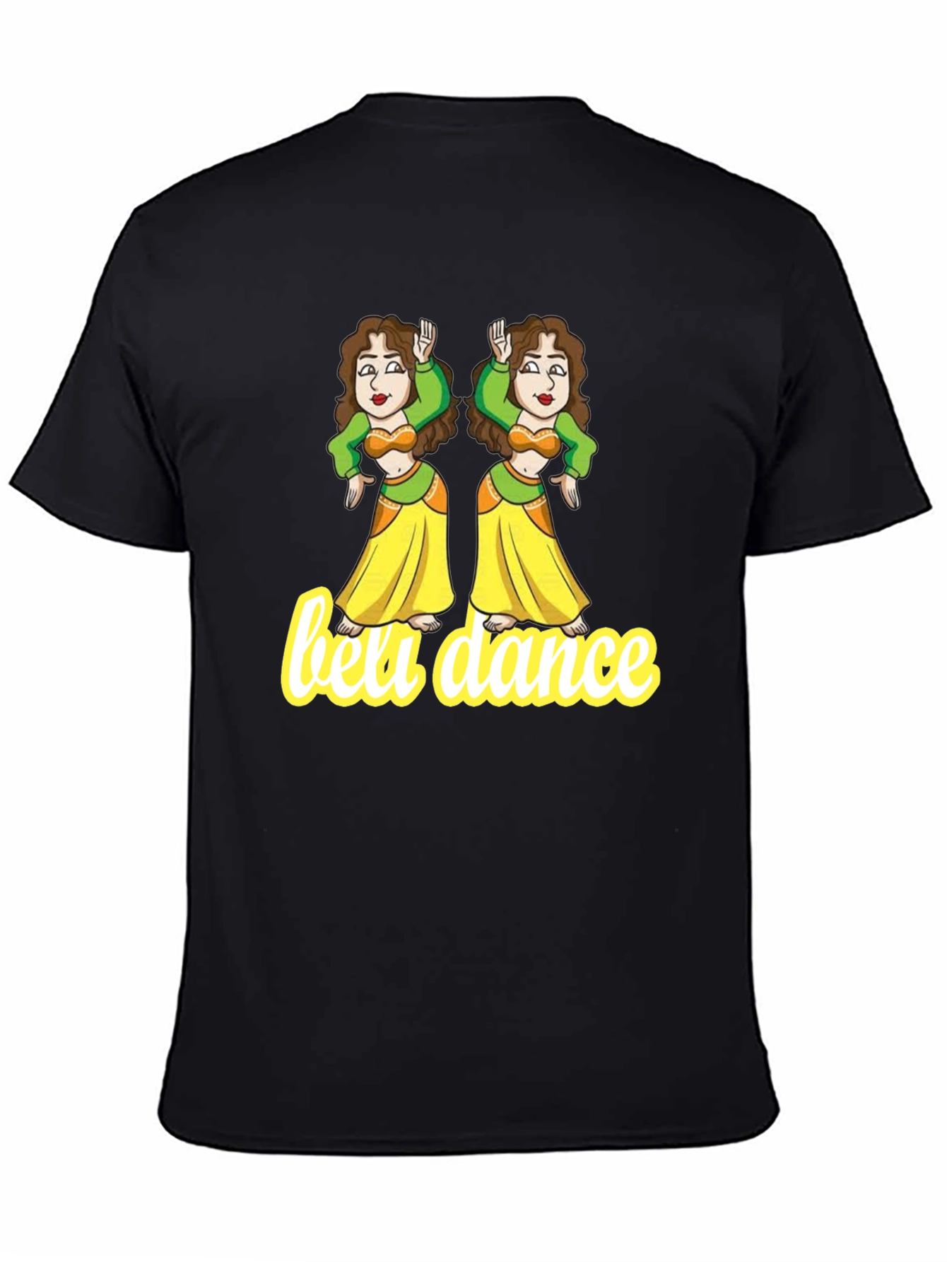 Belly Dance Graphic Tee - Unique Design