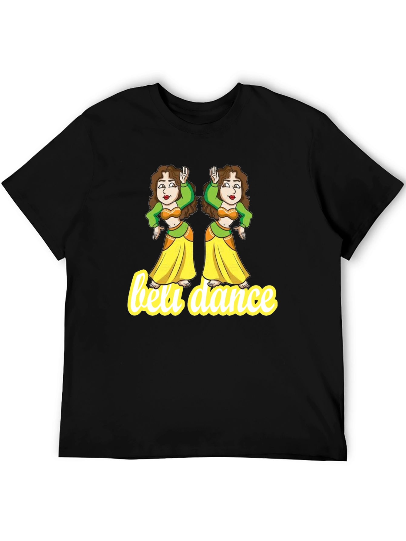 Belly Dance Graphic Tee - Unique Design
