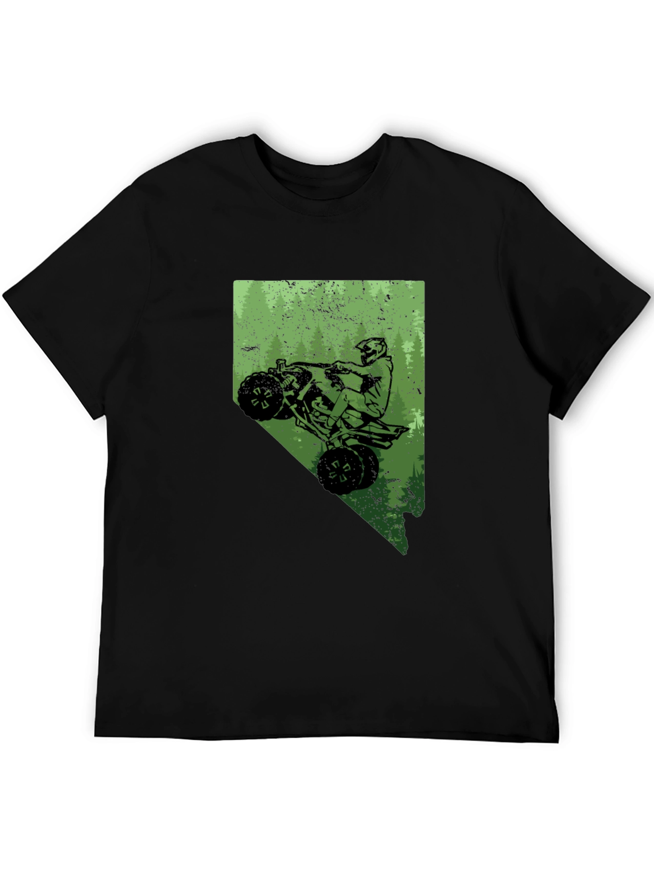 ATV Nevada State Black T-Shirt