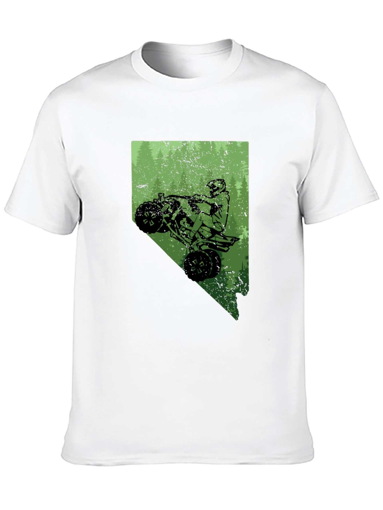 ATV Nevada State Black T-Shirt