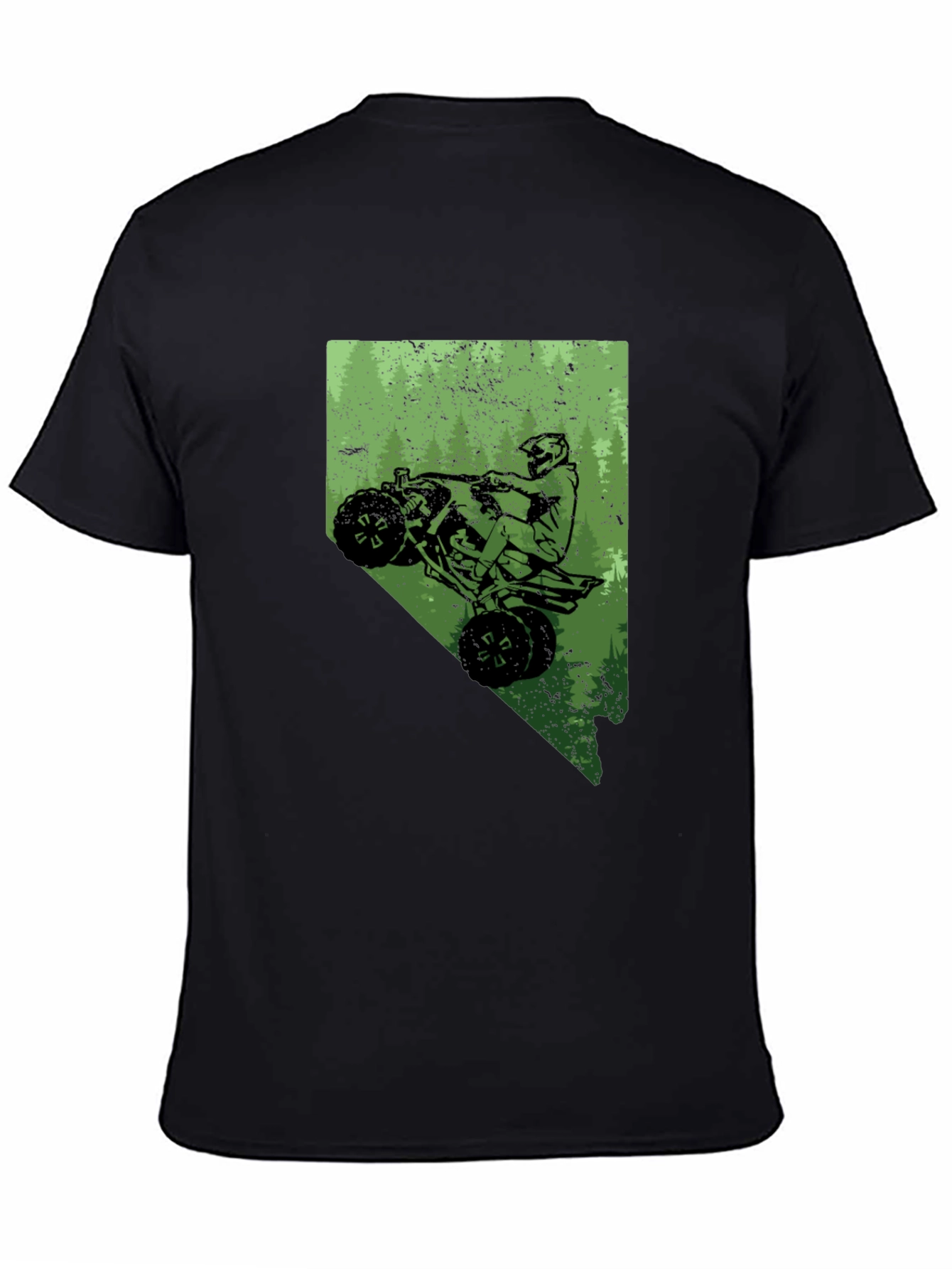 ATV Nevada State Black T-Shirt